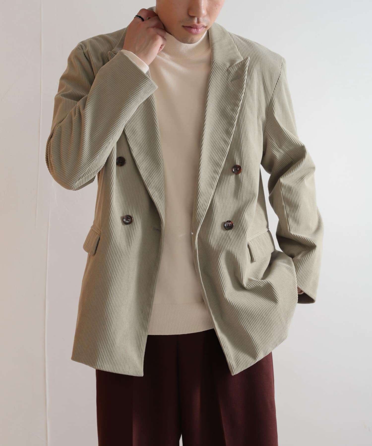 身長：172cm サイズ：L