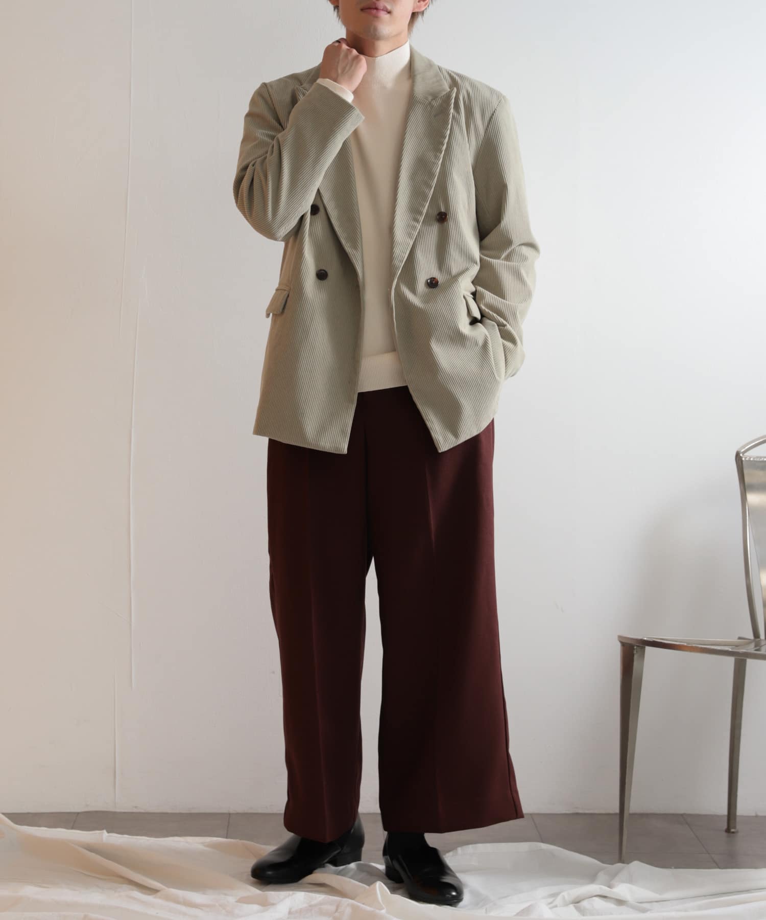 身長：172cm サイズ：L