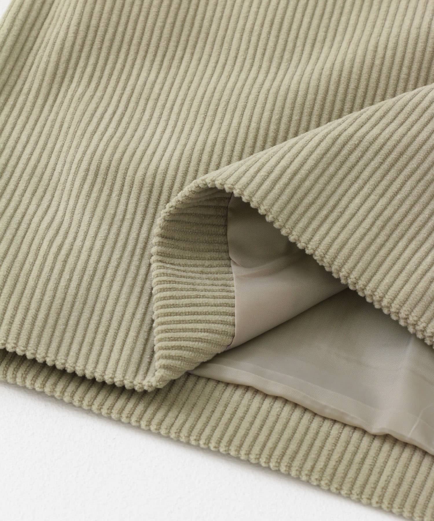 『セットアップ対応』 コーデュロイダブルルーズジャケット L.KHAKI M