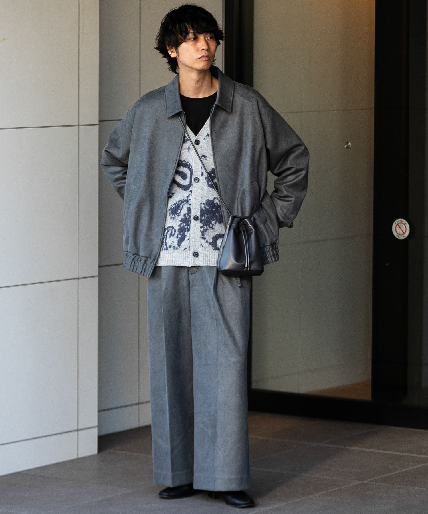 身長：181cm サイズ：L