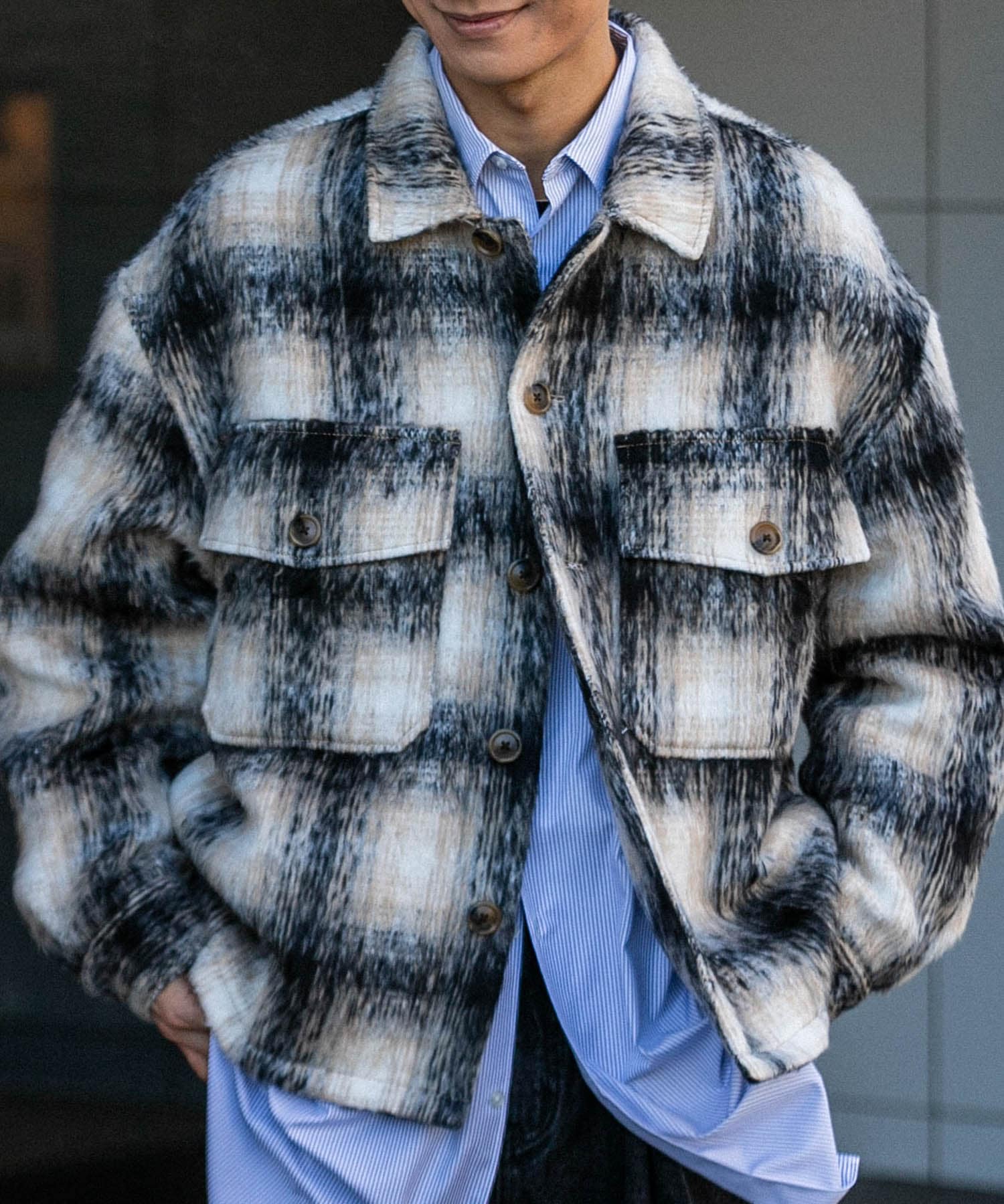 身長：180cm サイズ：L