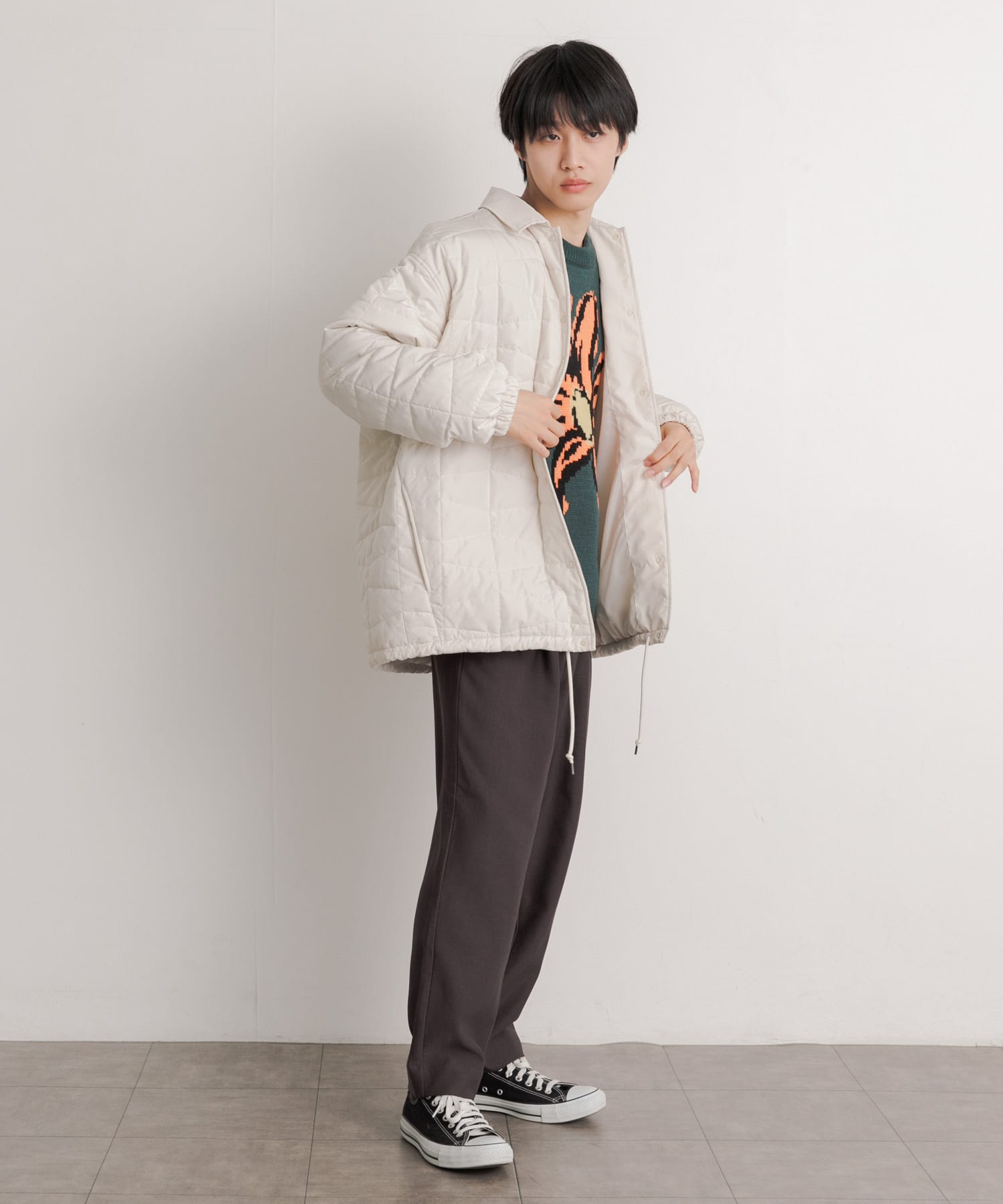 身長：171cm サイズ：L