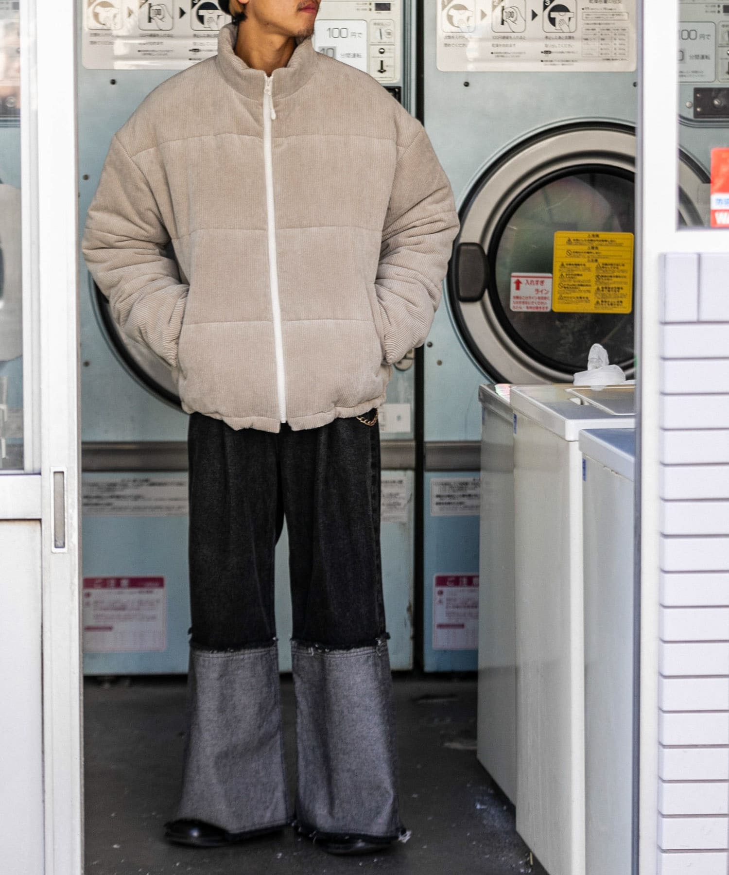 身長：175cm サイズ：L