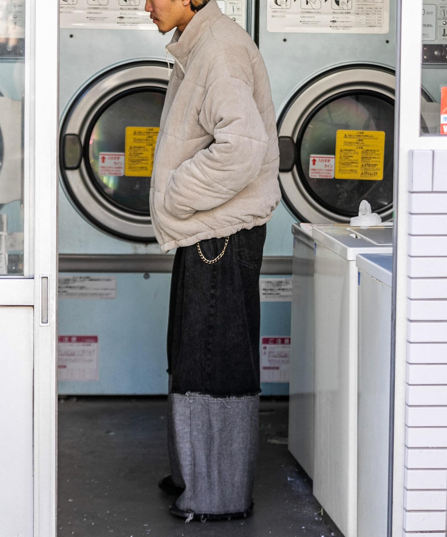 身長：175cm サイズ：L