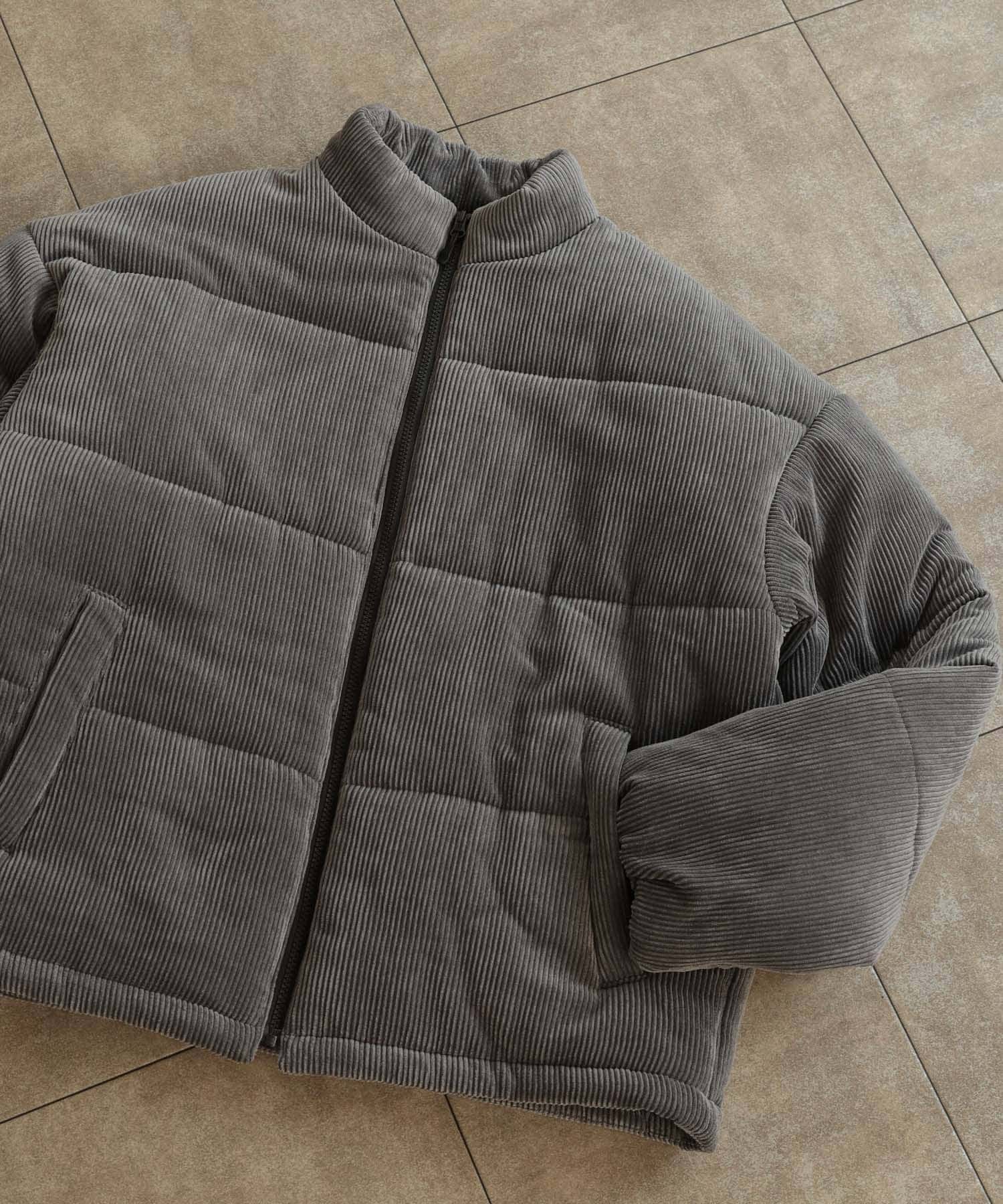 パデットドローコードツキブルゾン B GRAY L