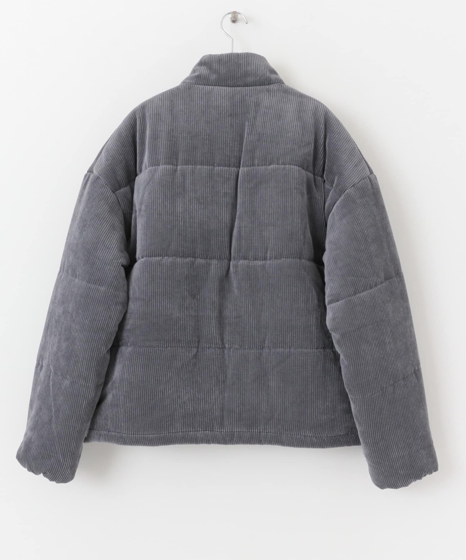 パデットドローコードツキブルゾン B GRAY M