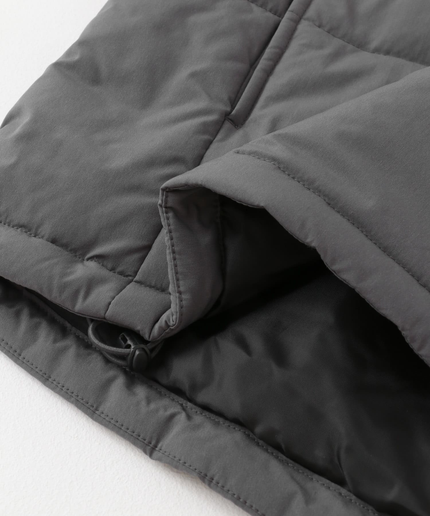 パデットドローコードツキベスト GRAY M