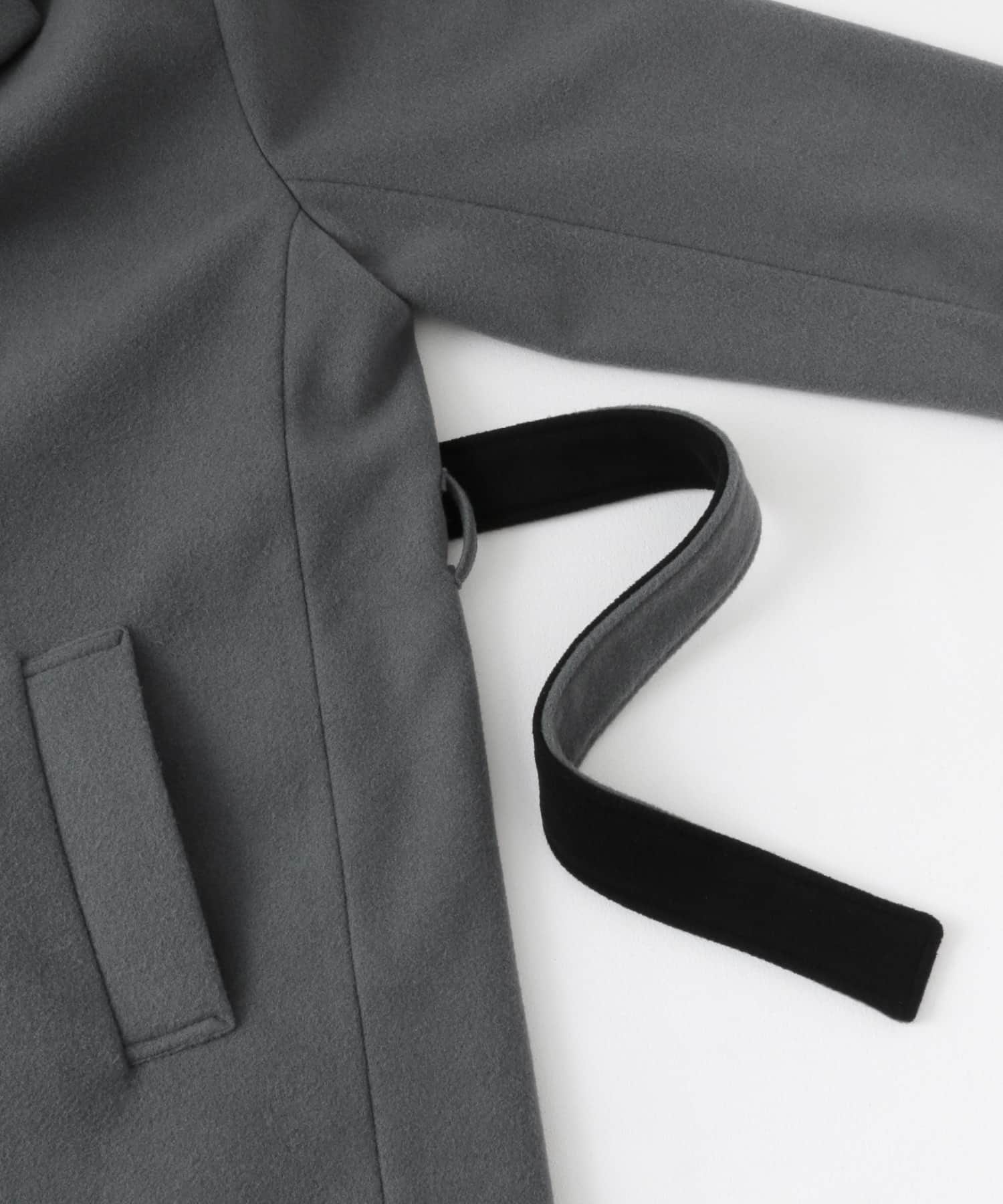 『わたべ×SOP』ダブルロングコート GRAY M