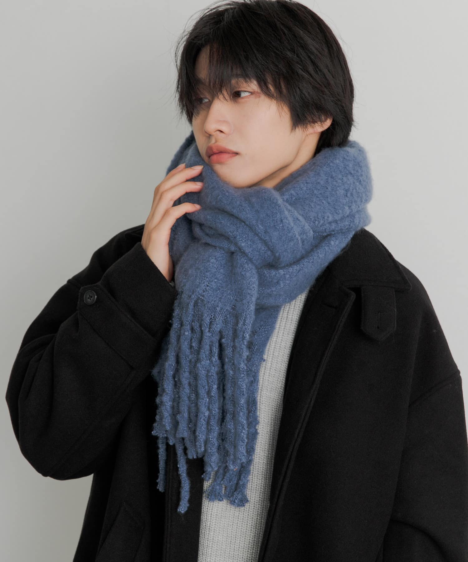 『ユニセックス』フリンジストール BLUE one