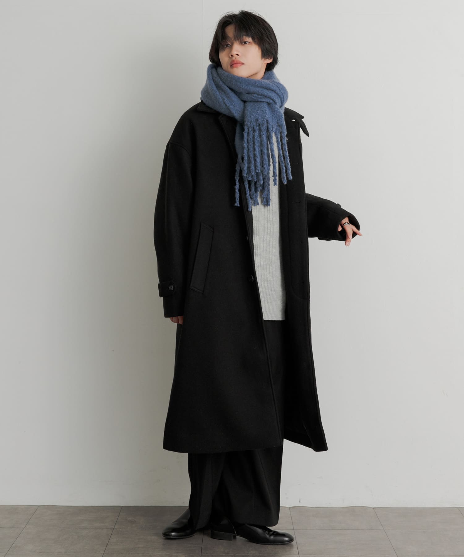 『ユニセックス』フリンジストール BLUE one