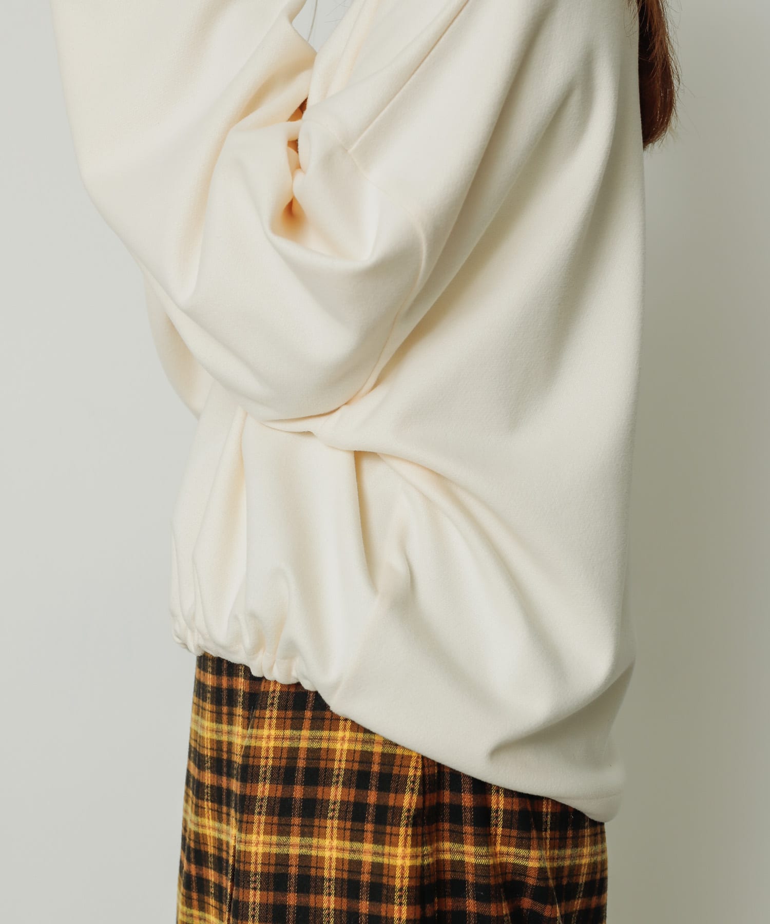 身長：155cm サイズ：one