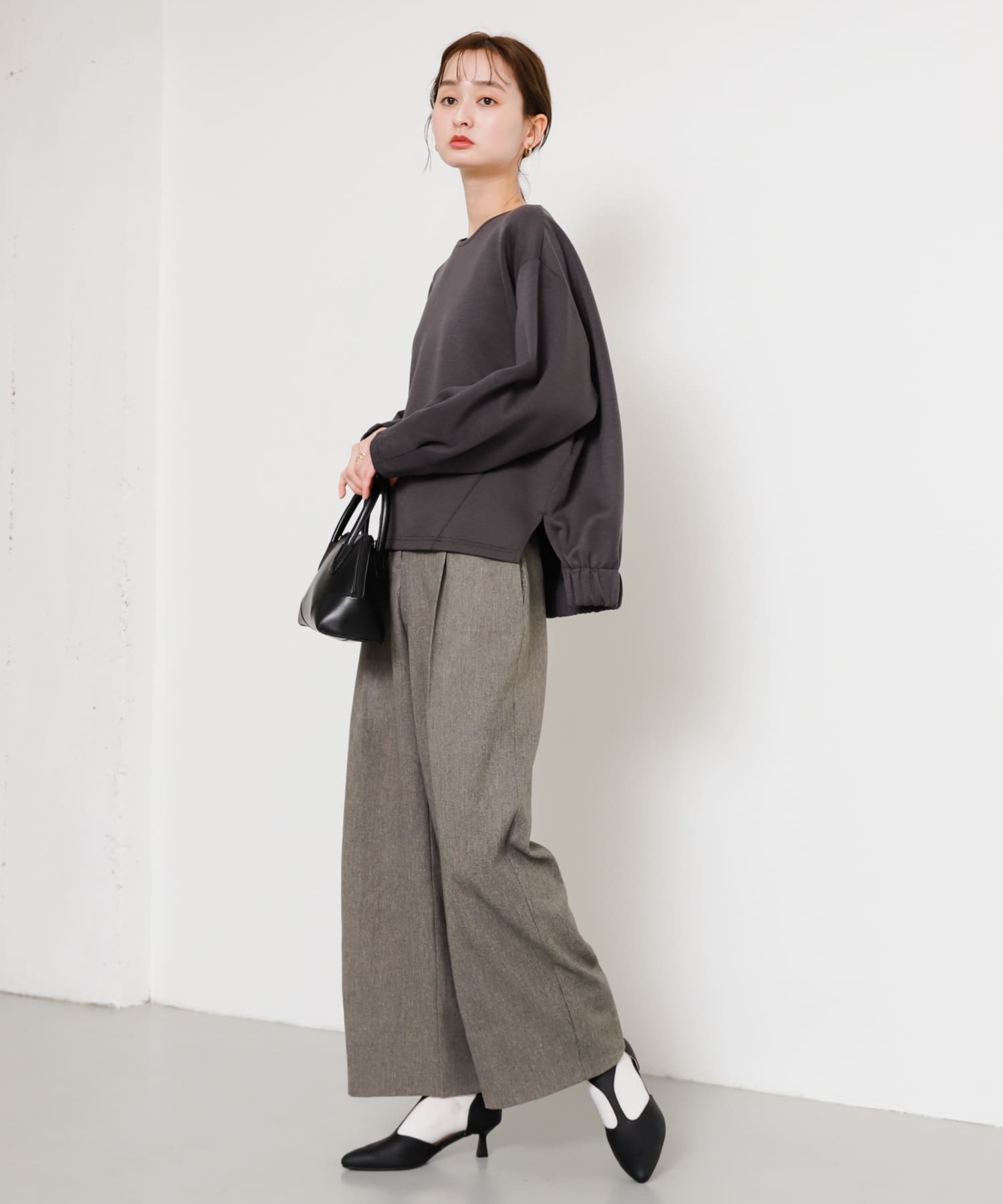 身長：169cm サイズ：one