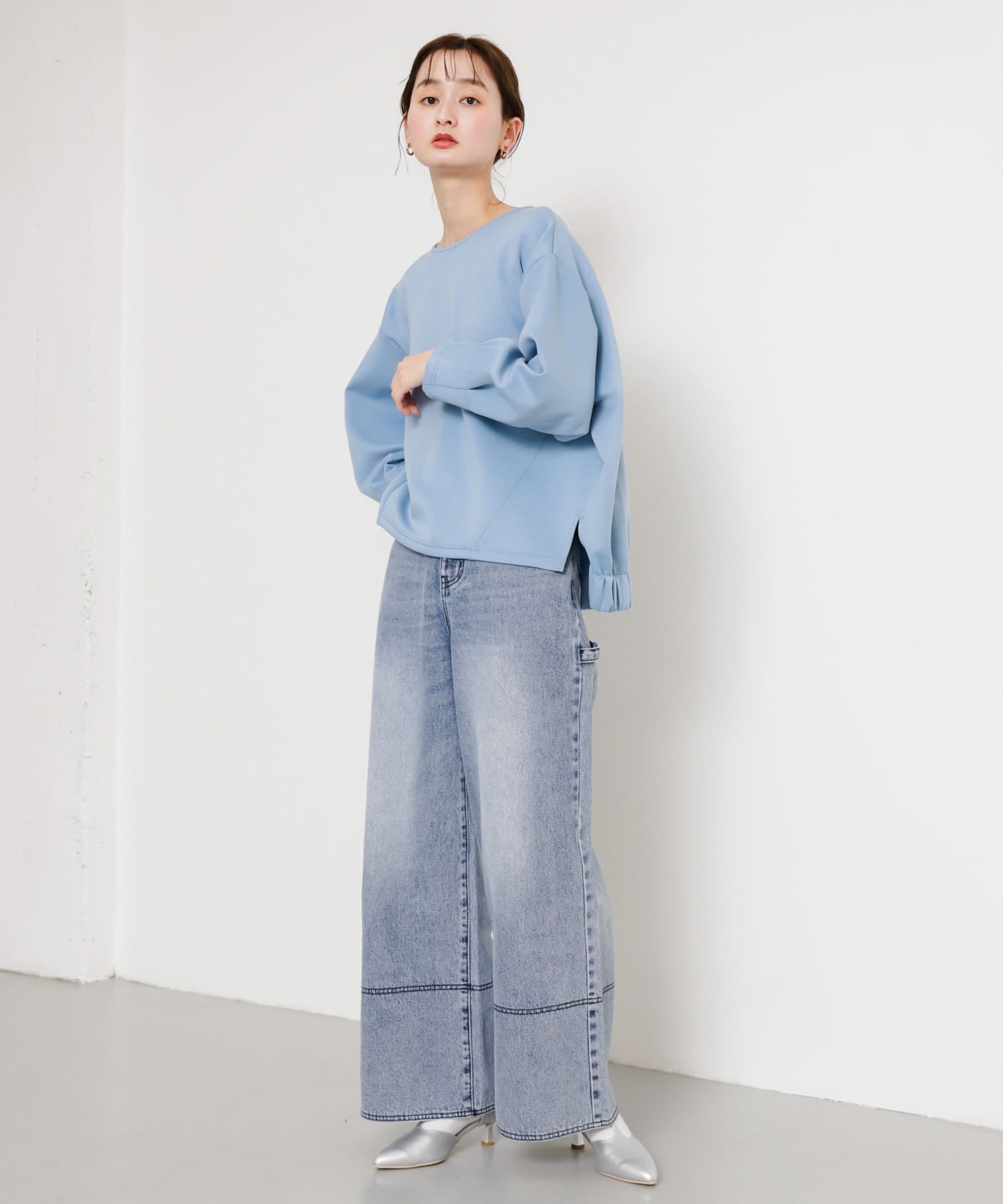 身長：169cm サイズ：one