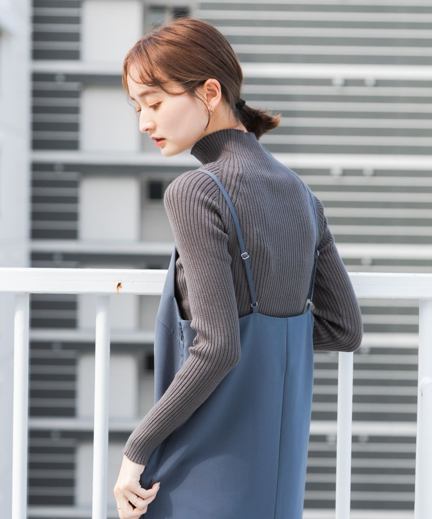 身長：169cm サイズ：one
