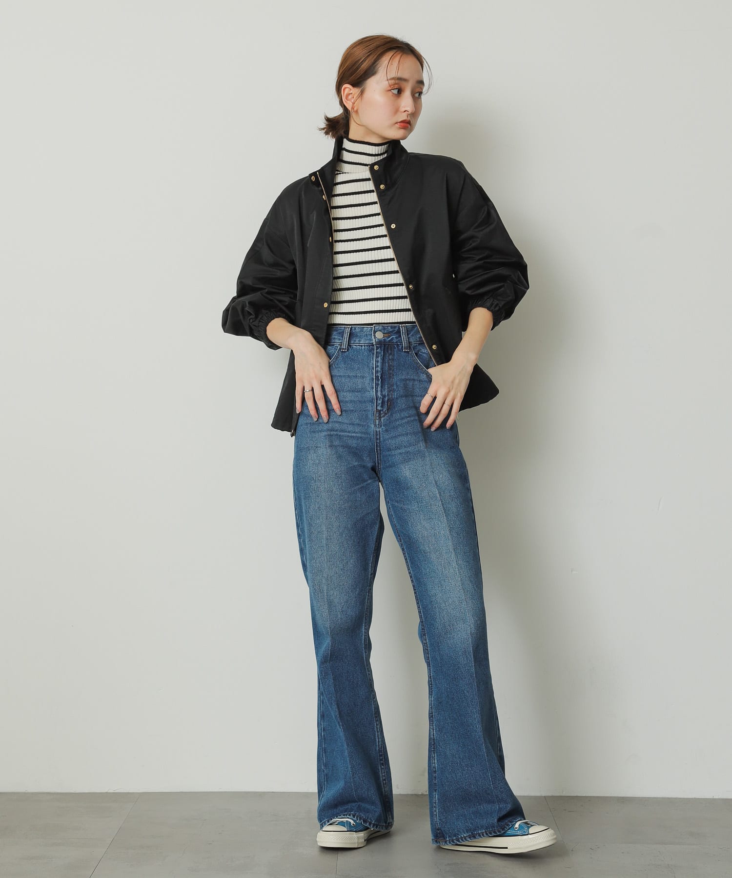 身長：169cm サイズ：one