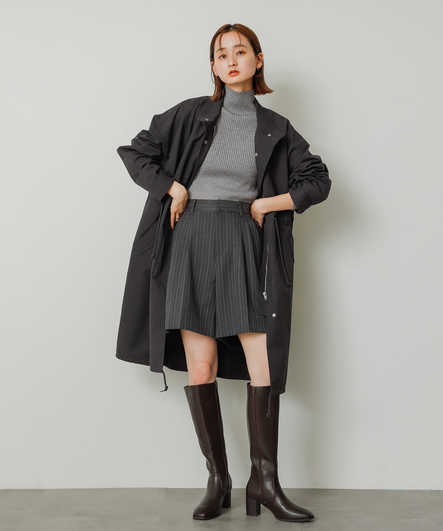 身長：169cm サイズ：one