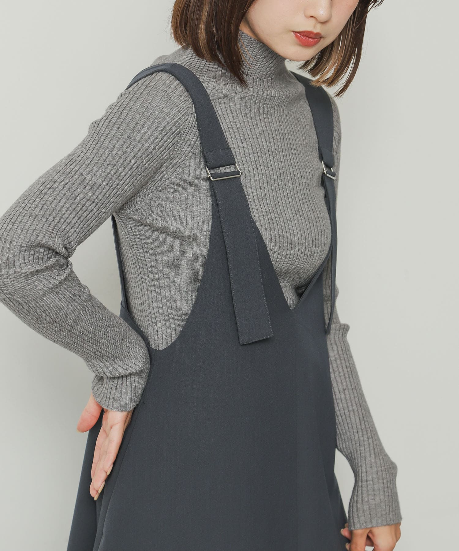 身長：158cm サイズ：one