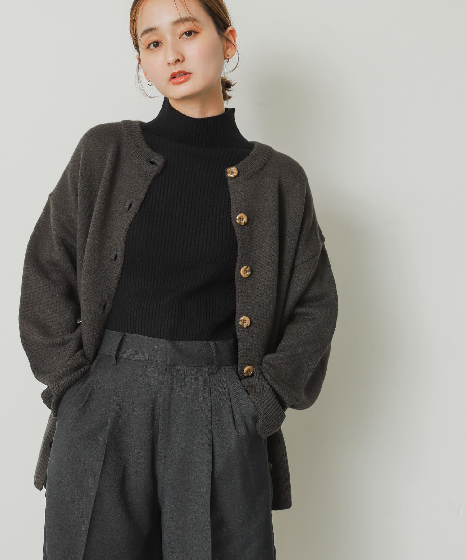 身長：169cm サイズ：one