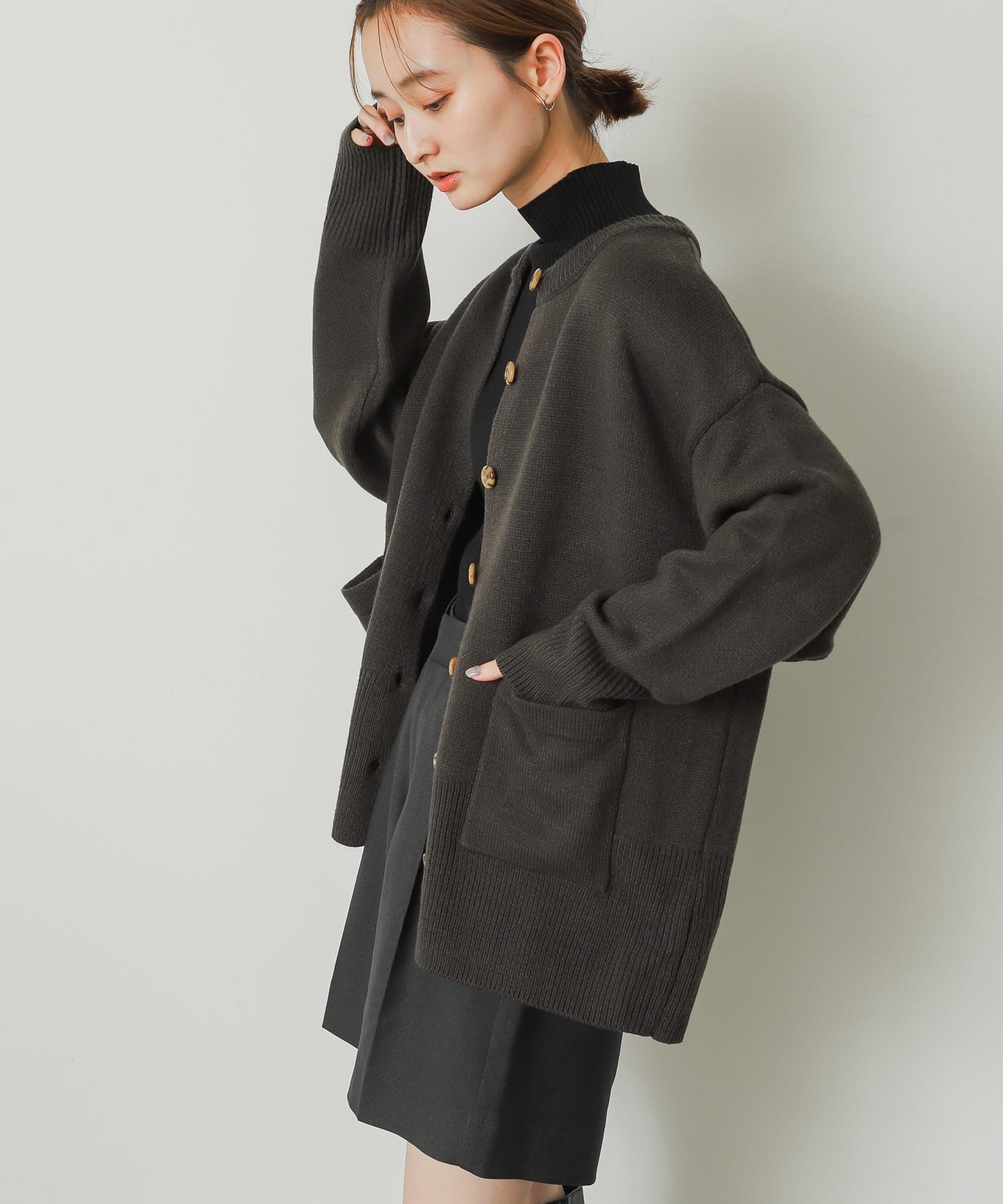 身長：169cm サイズ：one
