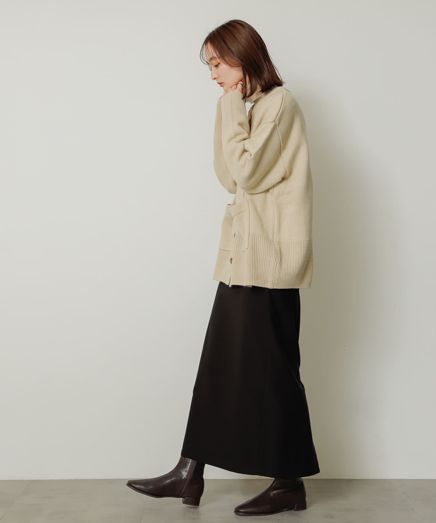 身長：169cm サイズ：one