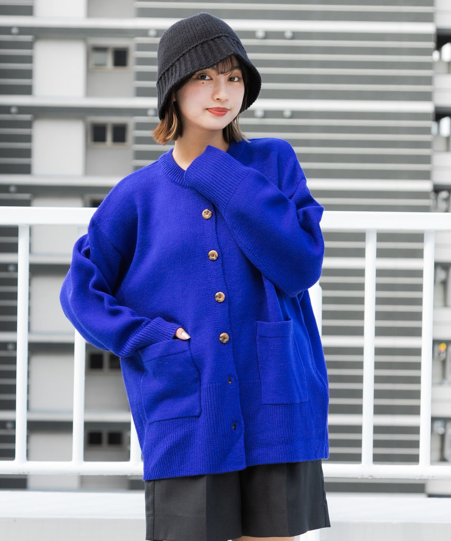 身長：158cm サイズ：one