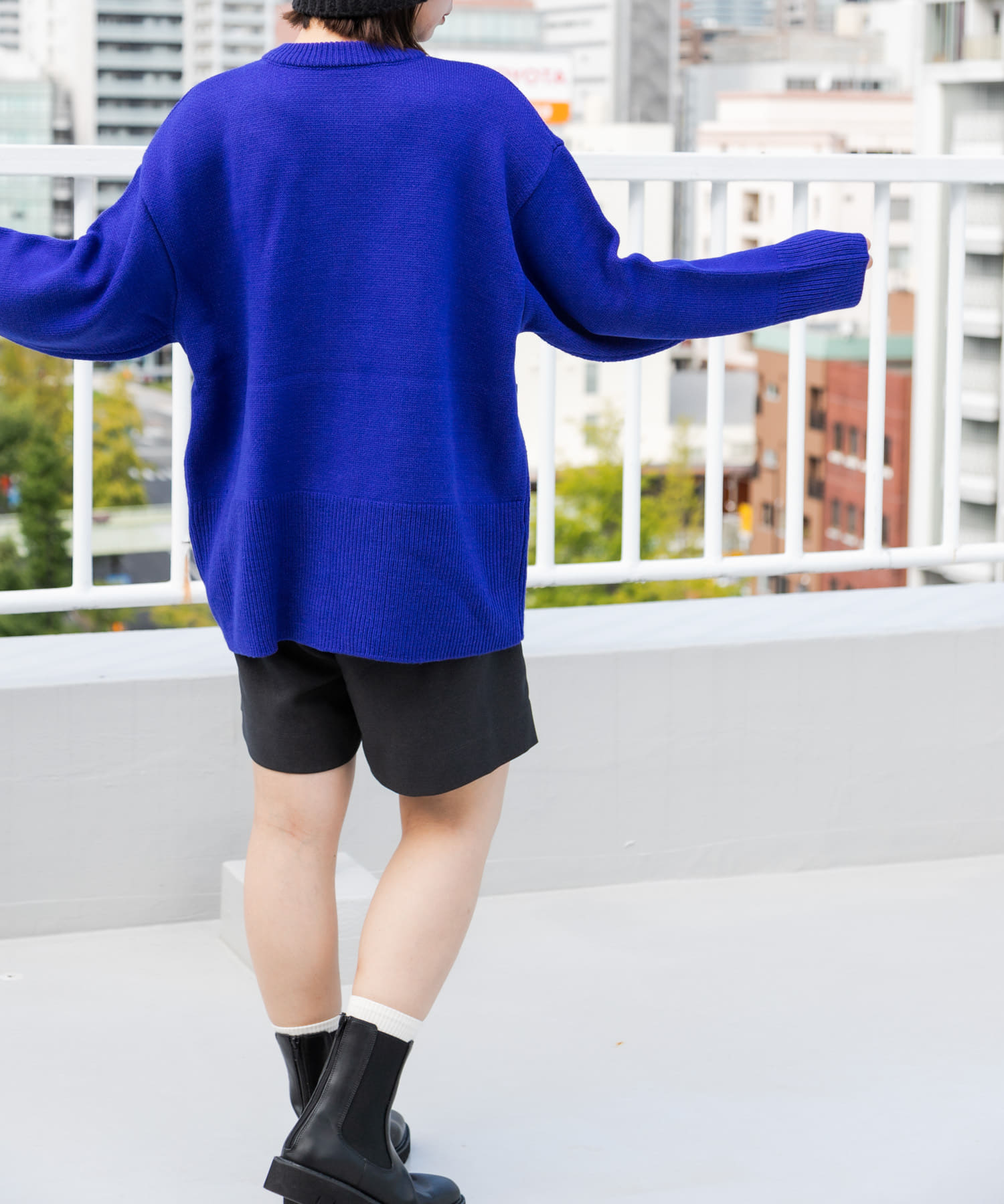 身長：158cm サイズ：one