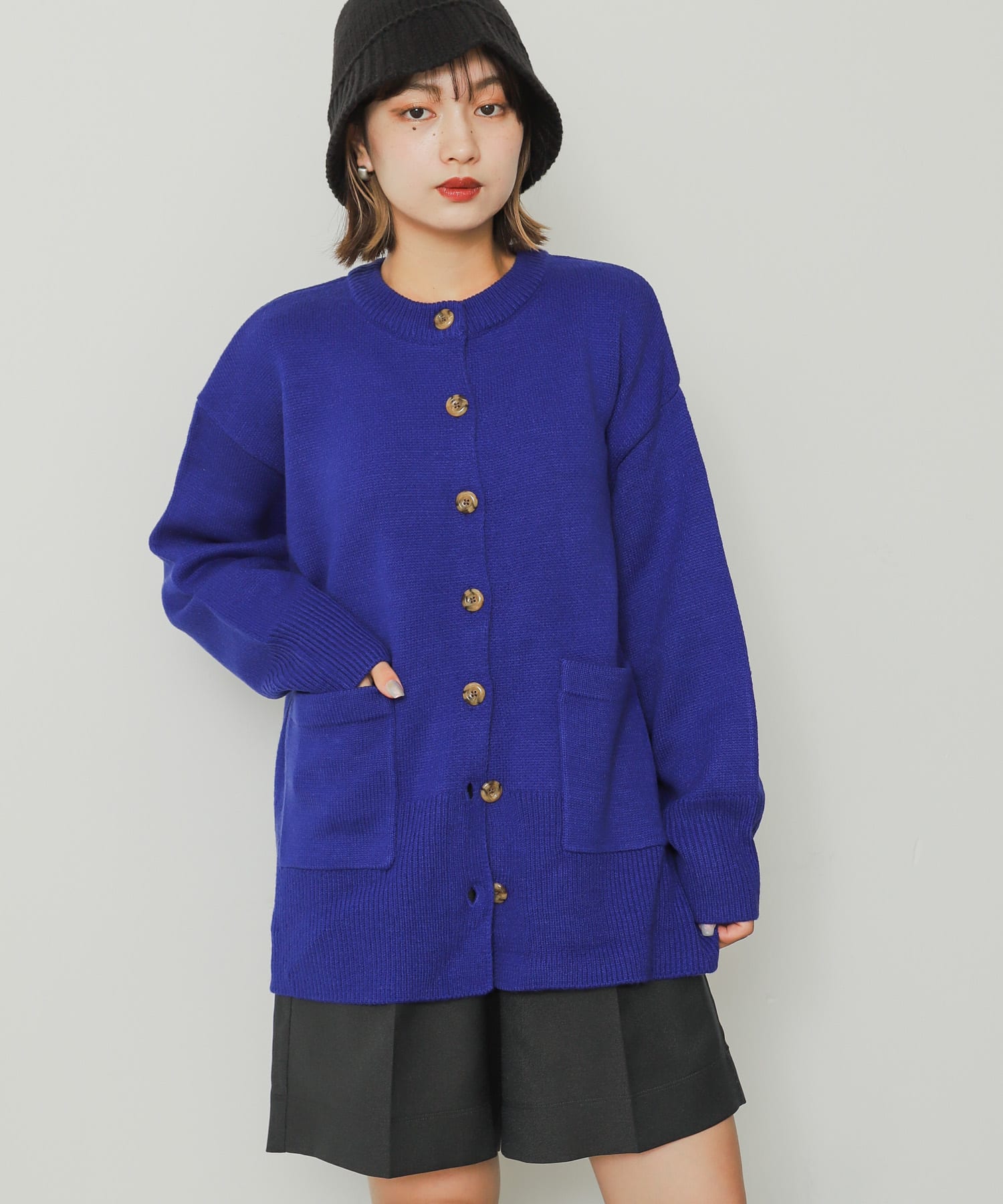 身長：158cm サイズ：one