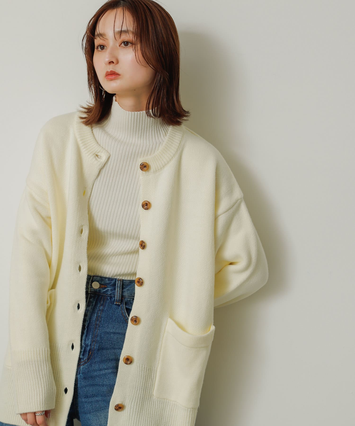 身長：169cm サイズ：one