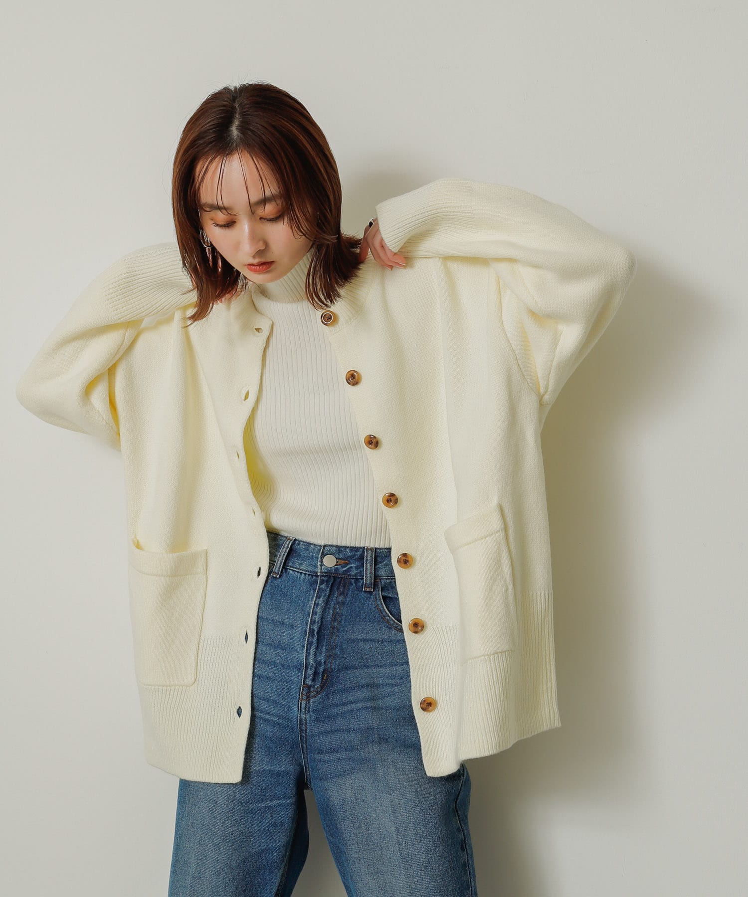 身長：169cm サイズ：one