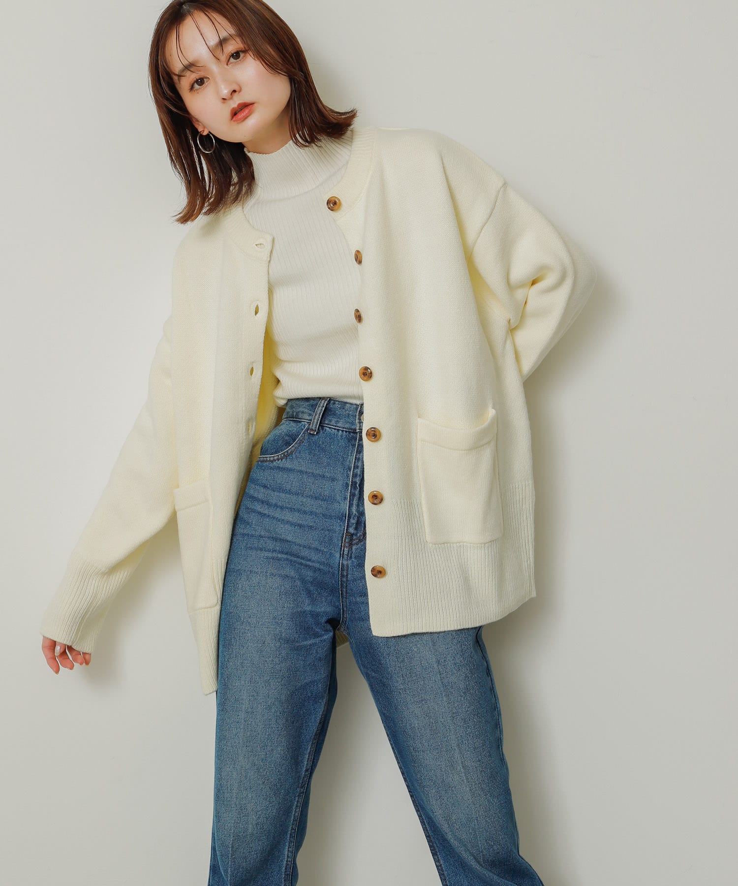 身長：169cm サイズ：one