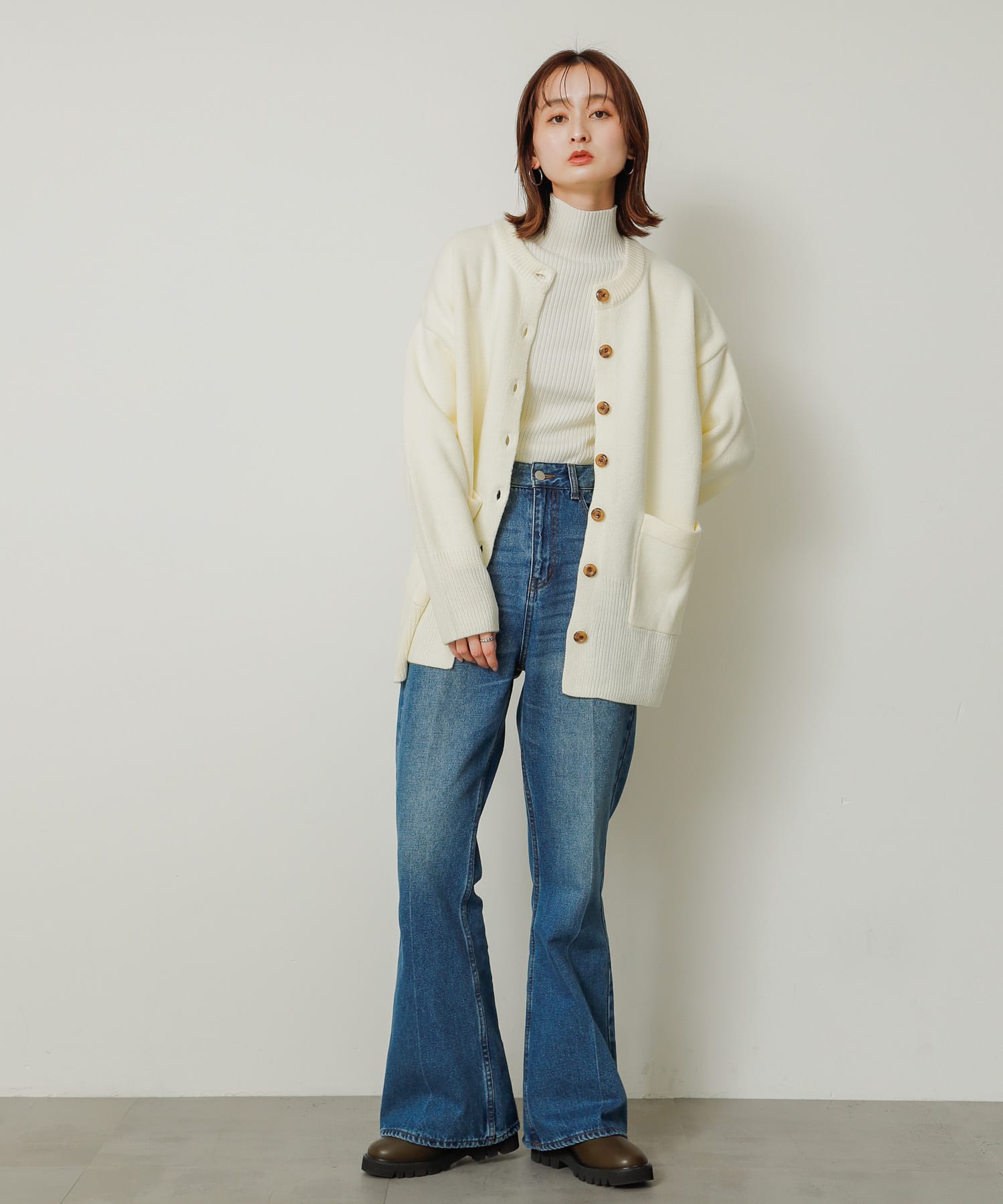 身長：169cm サイズ：one