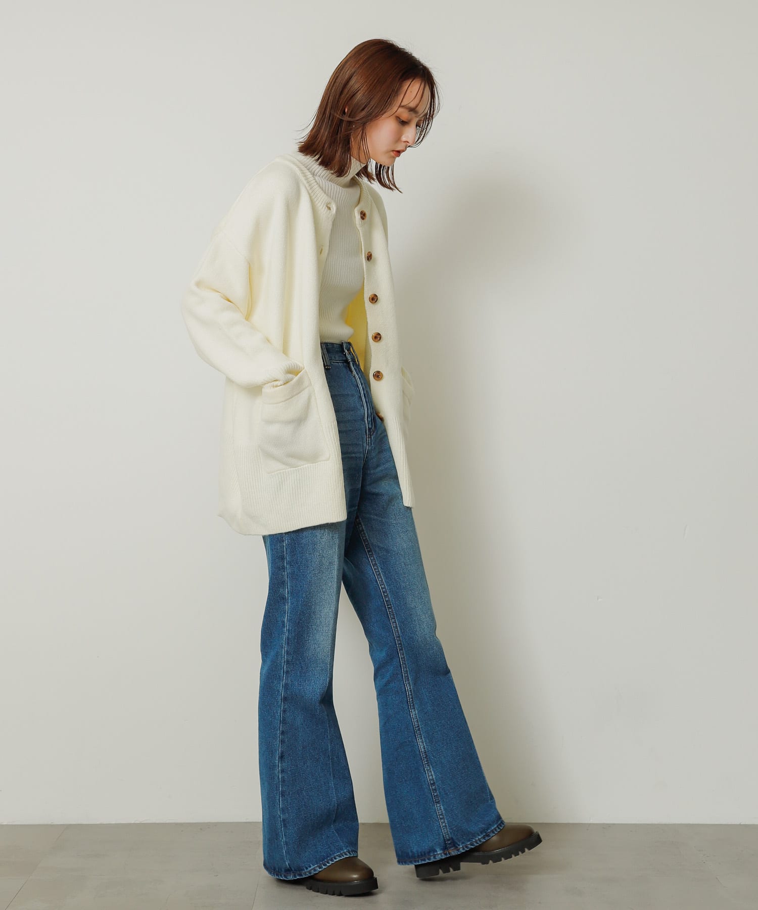 身長：169cm サイズ：one