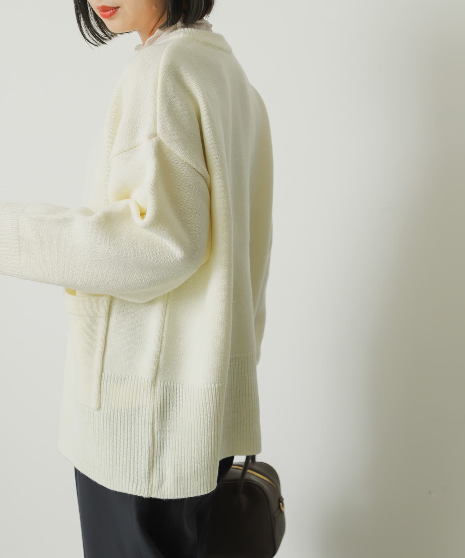 身長：158cm サイズ：one