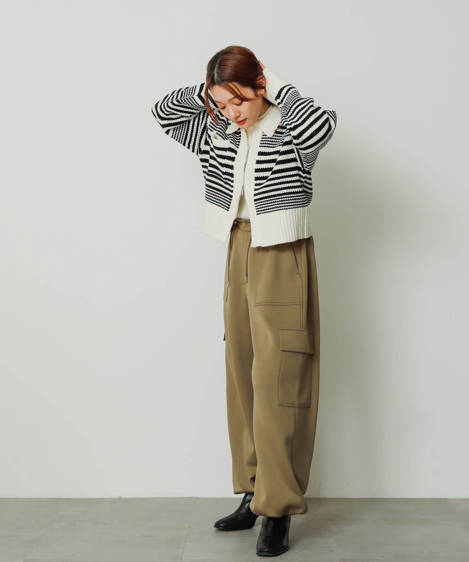 身長：155cm サイズ：one