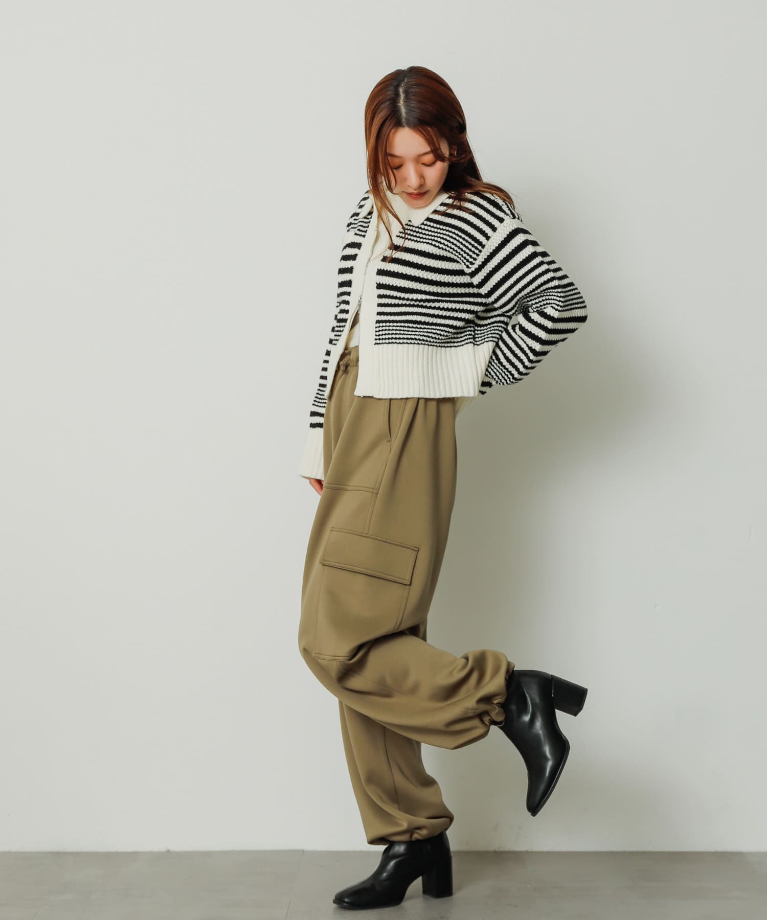身長：155cm サイズ：one