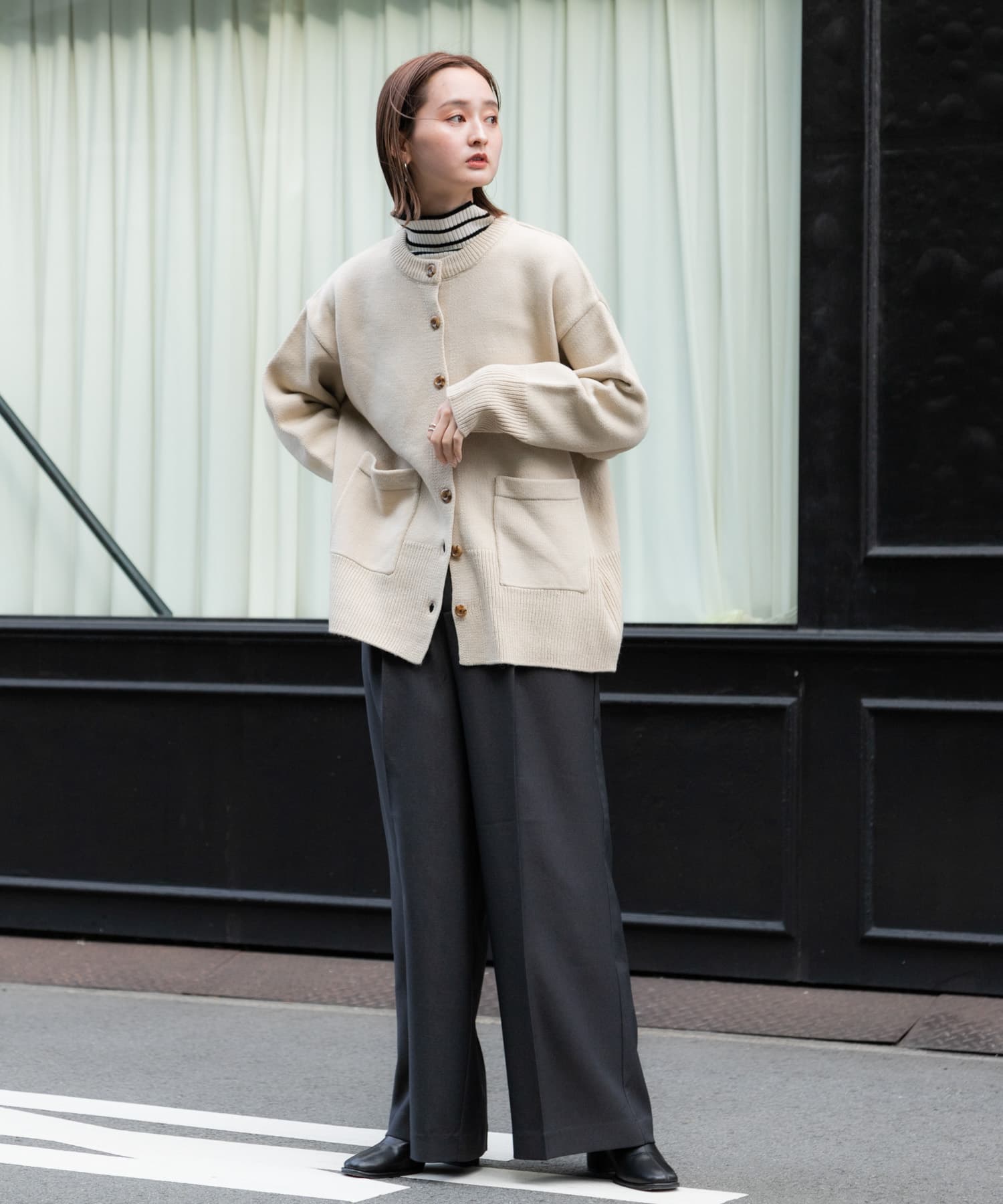 身長：169cm サイズ：L