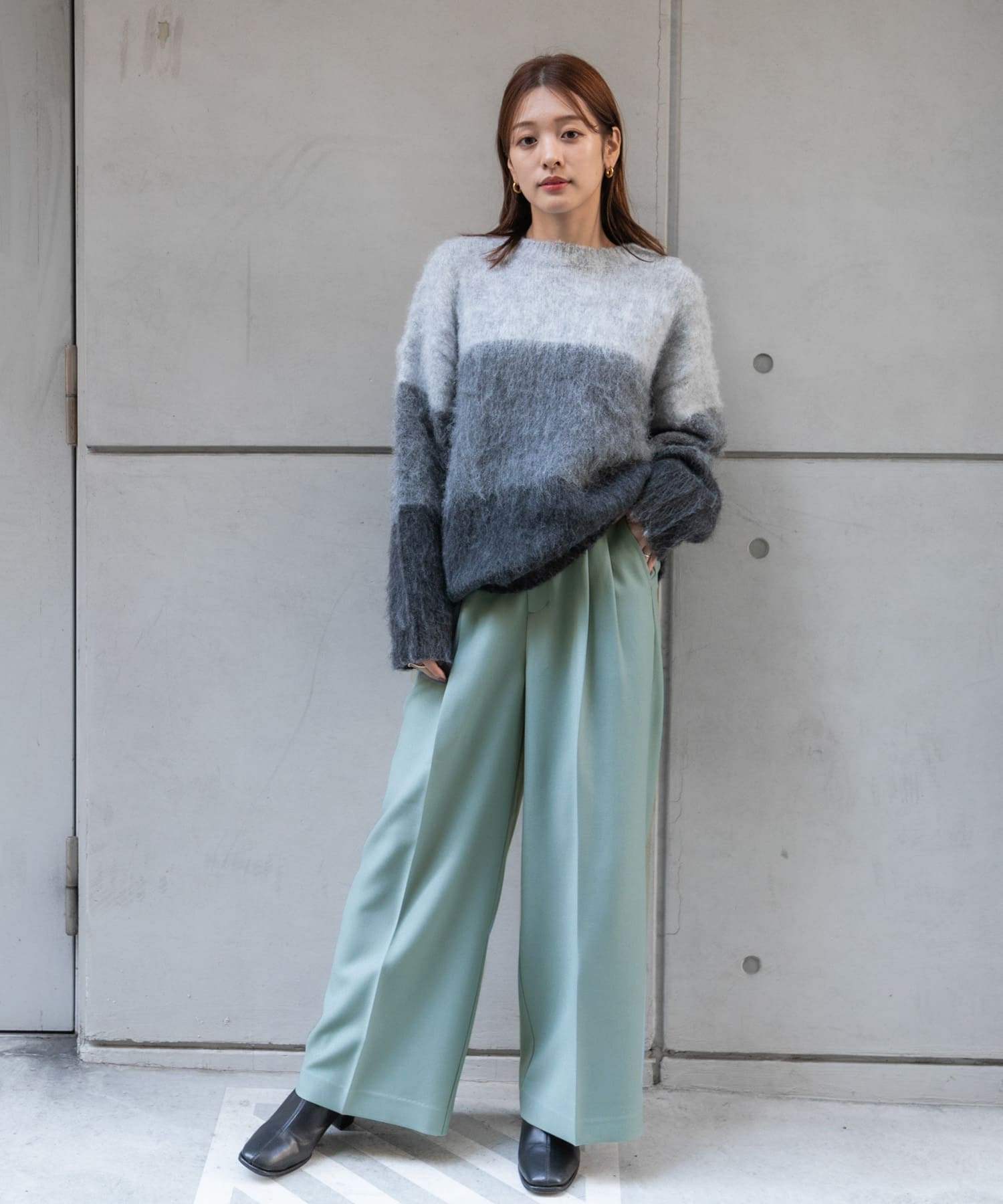 身長：155cm サイズ：S