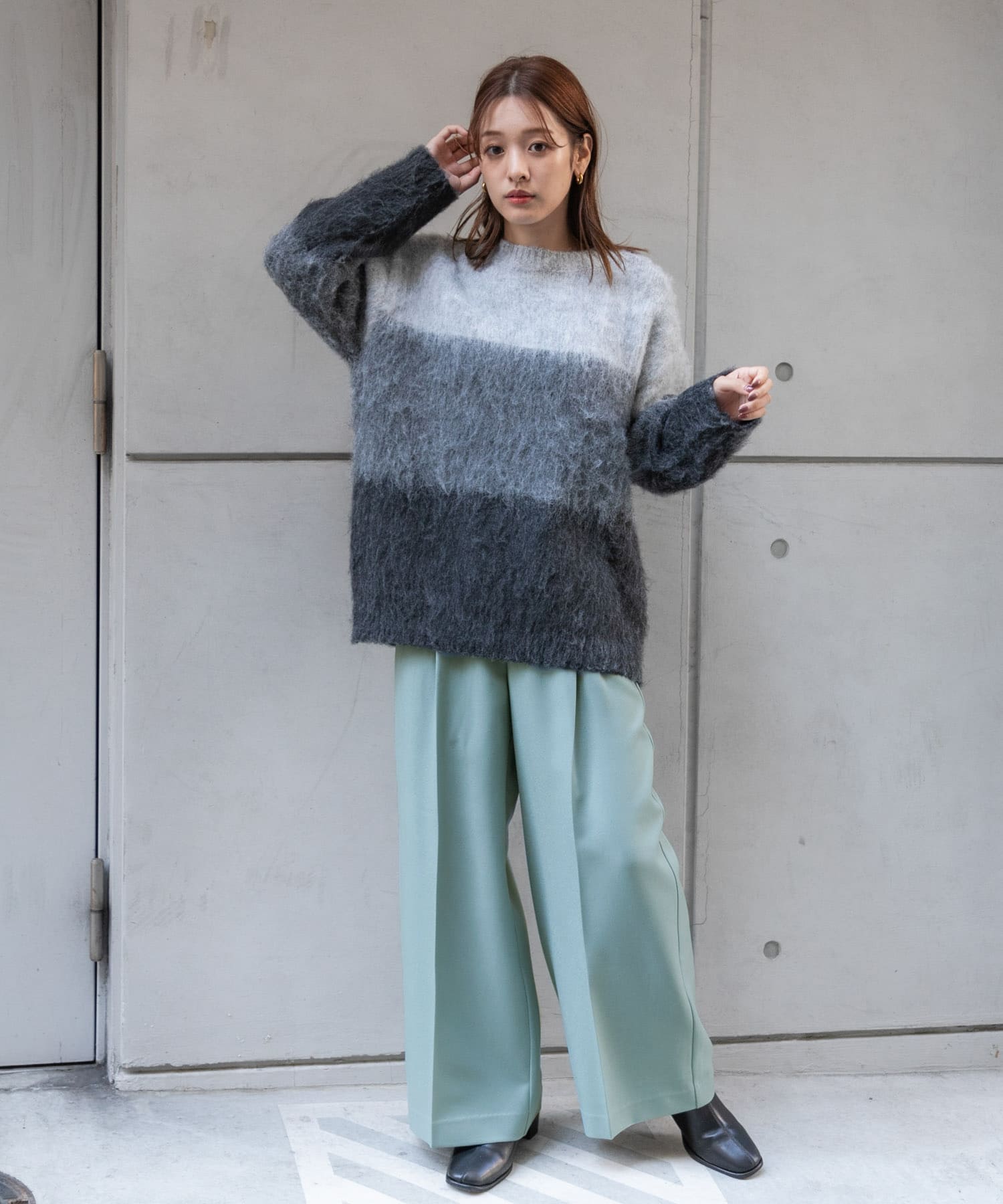 身長：155cm サイズ：S