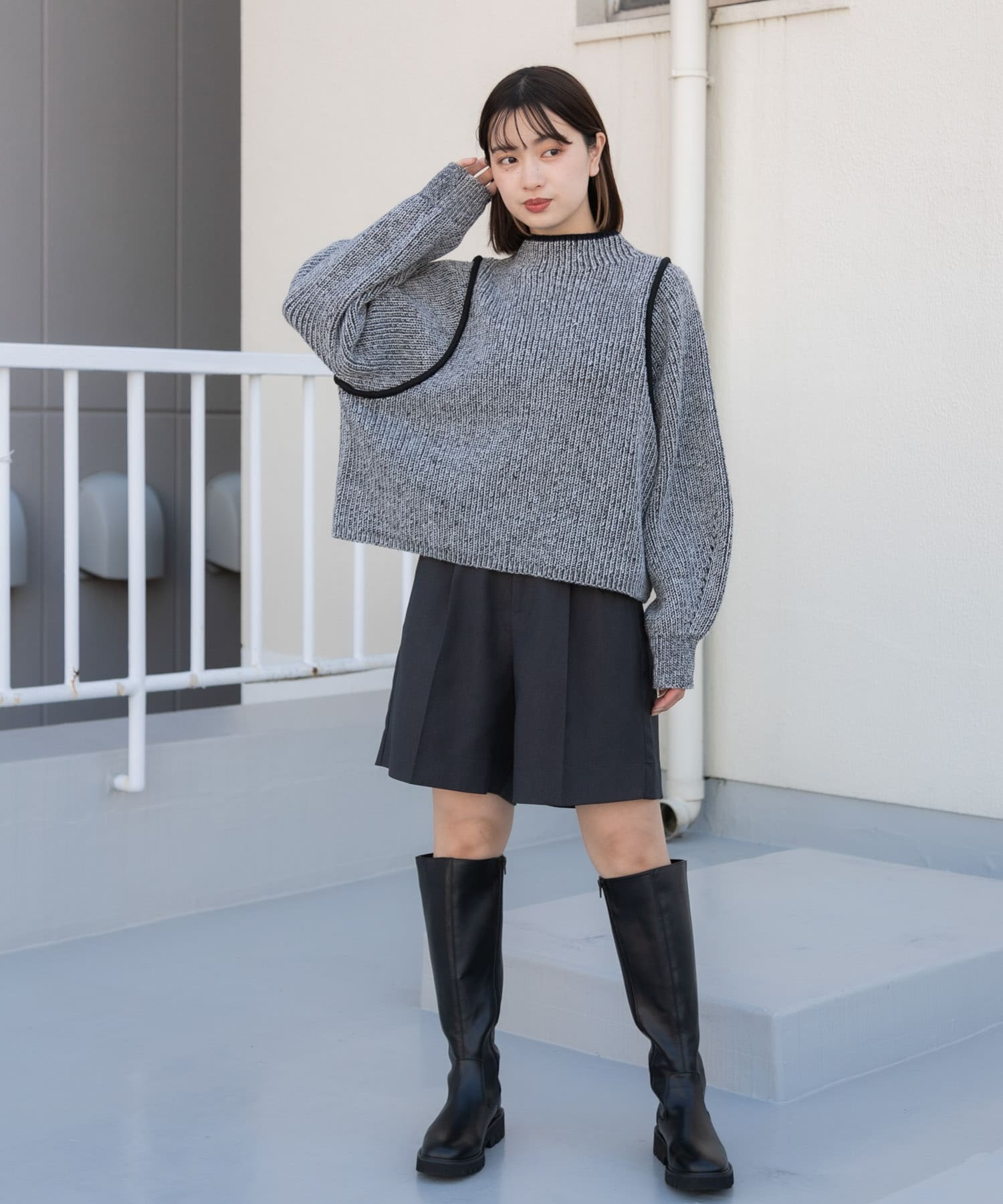 身長：158cm サイズ：M