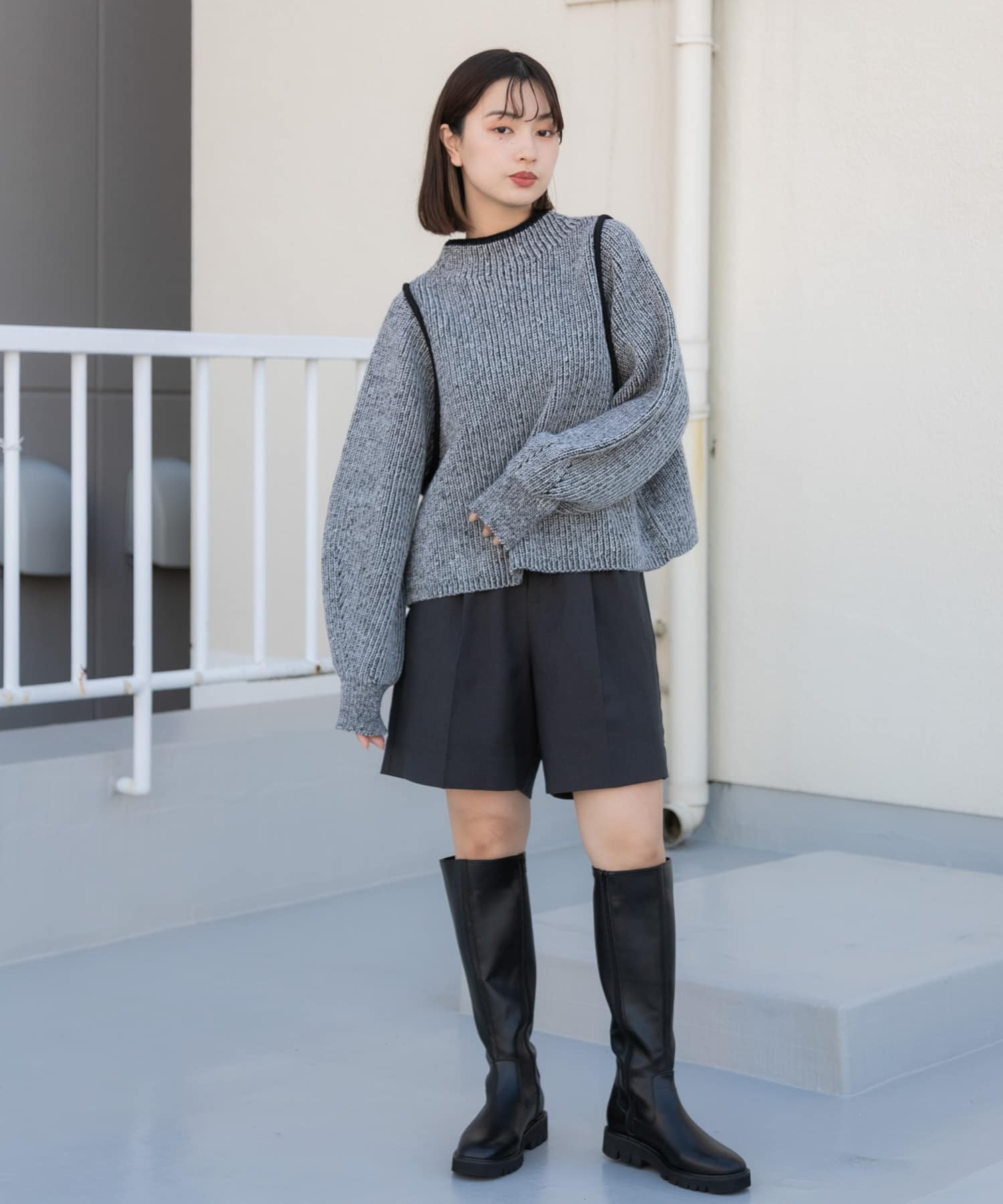 身長：158cm サイズ：M