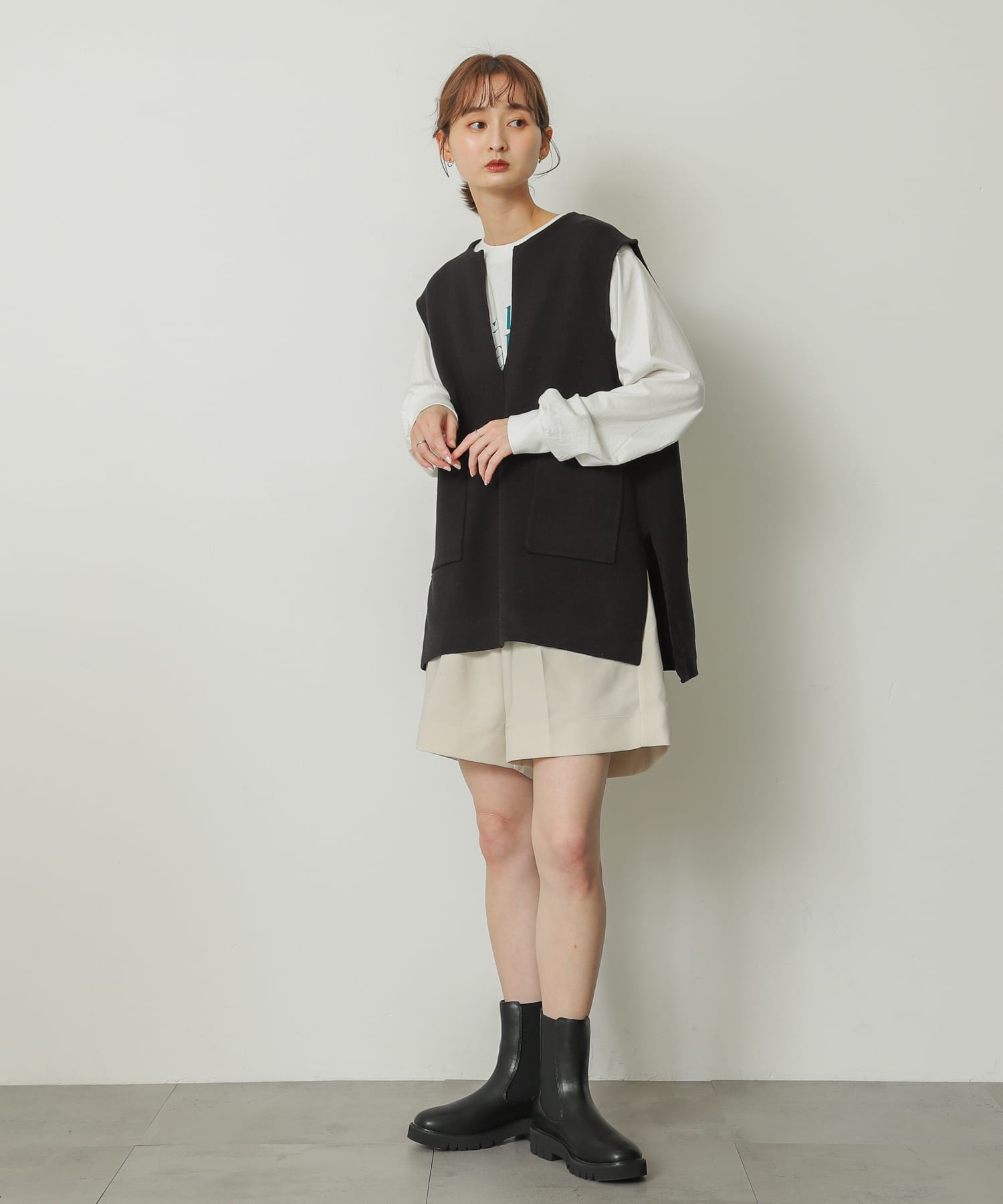 身長：169cm サイズ：M