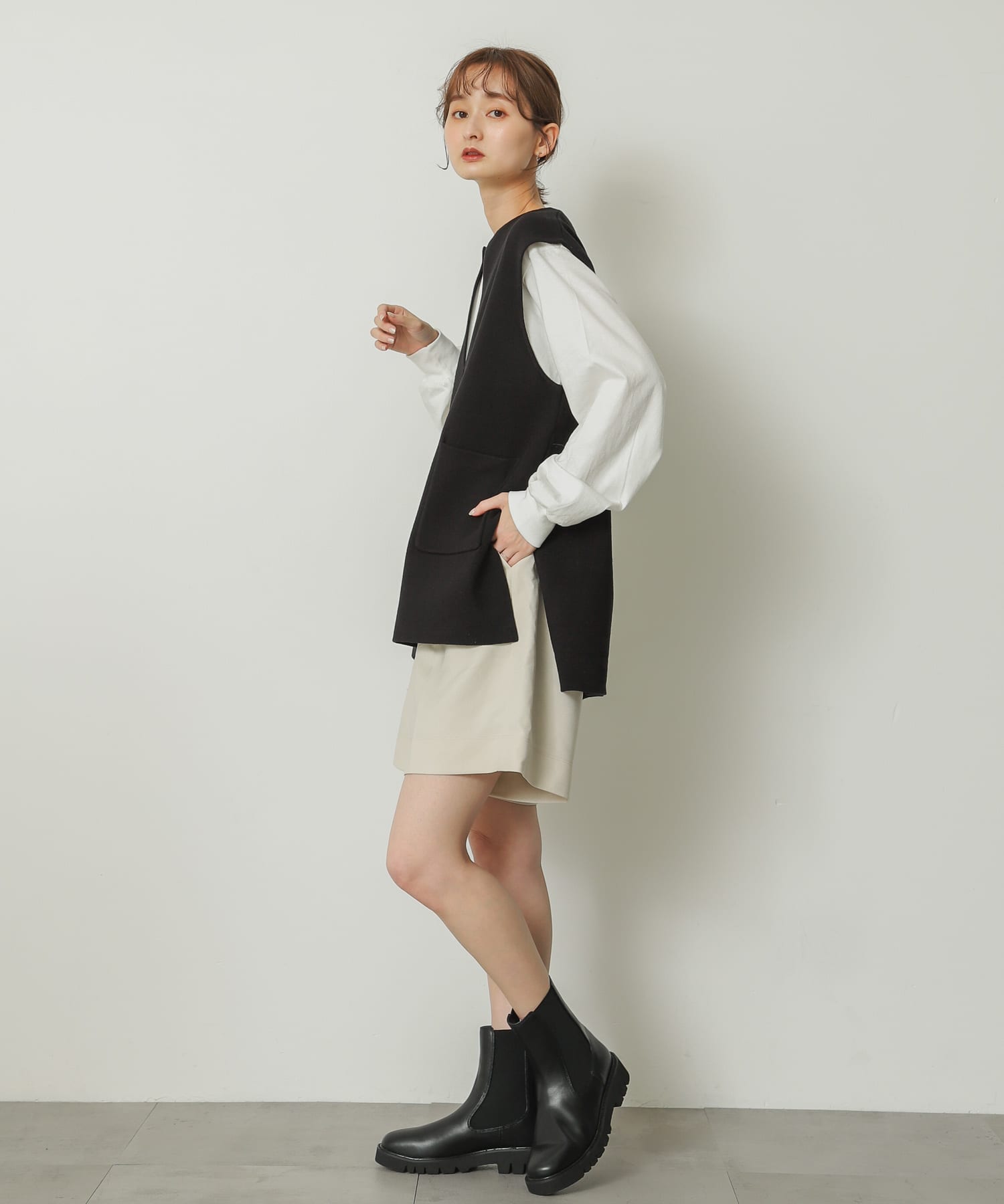 身長：169cm サイズ：M