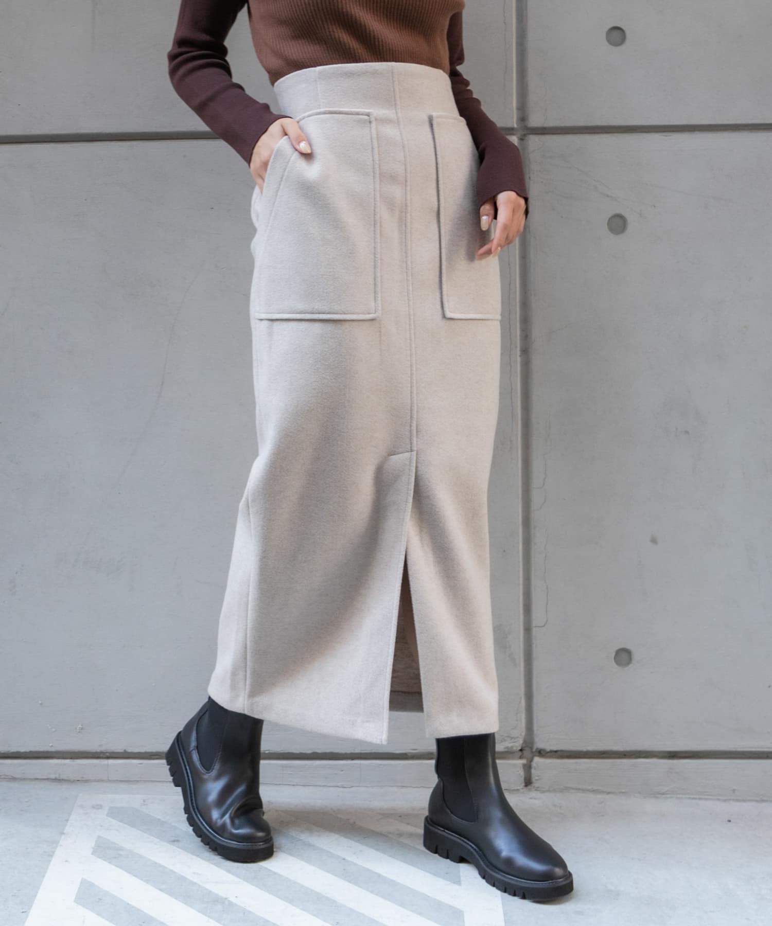 身長：158cm サイズ：M