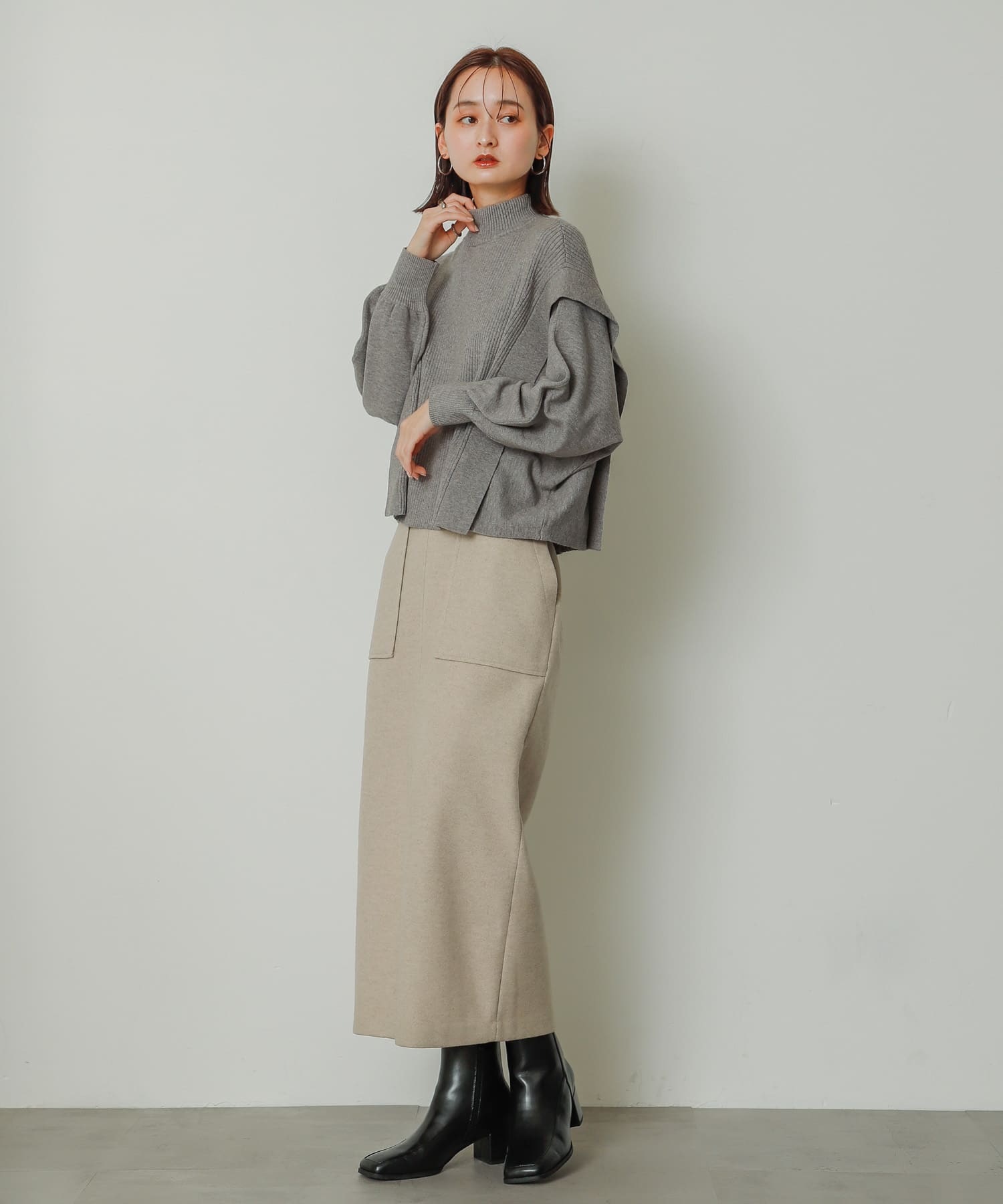 身長：169cm サイズ：M