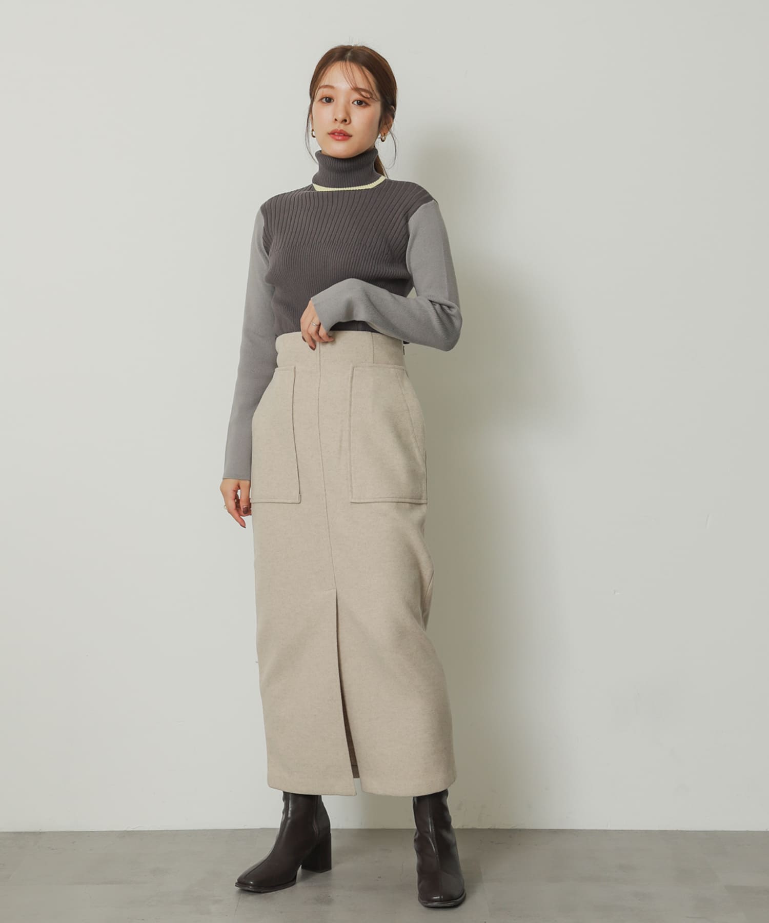 身長：155cm サイズ：S