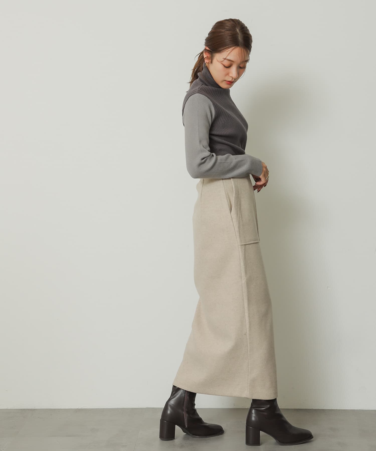身長：155cm サイズ：S