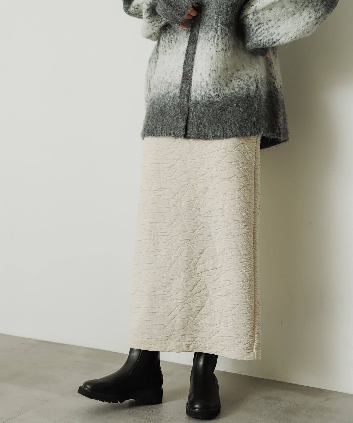 身長：169cm サイズ：one