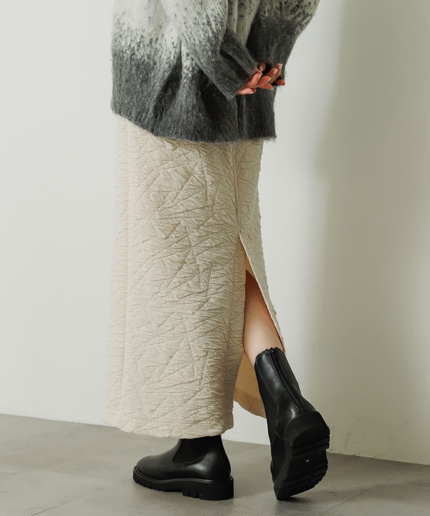 身長：169cm サイズ：one