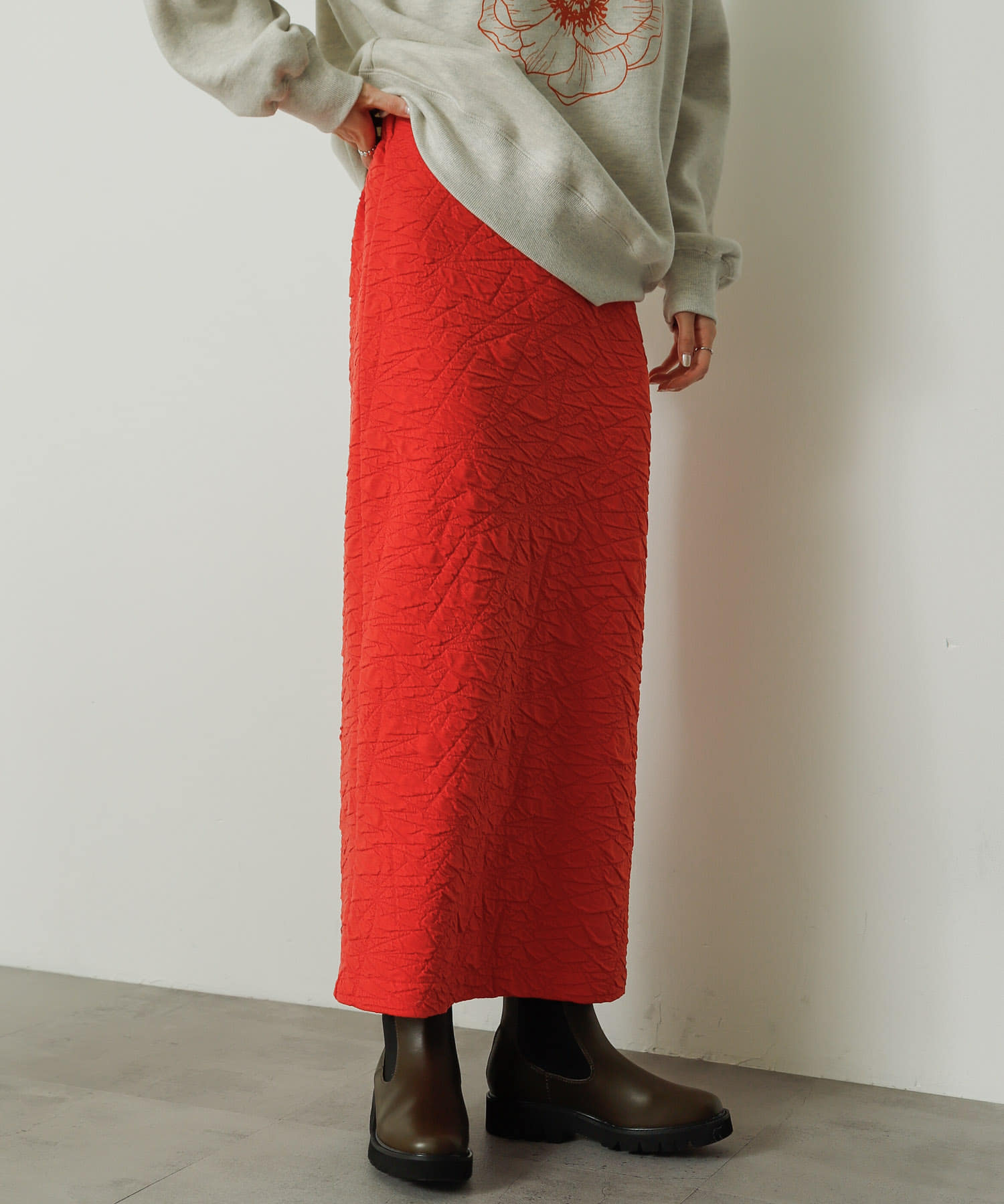 身長：169cm サイズ：one