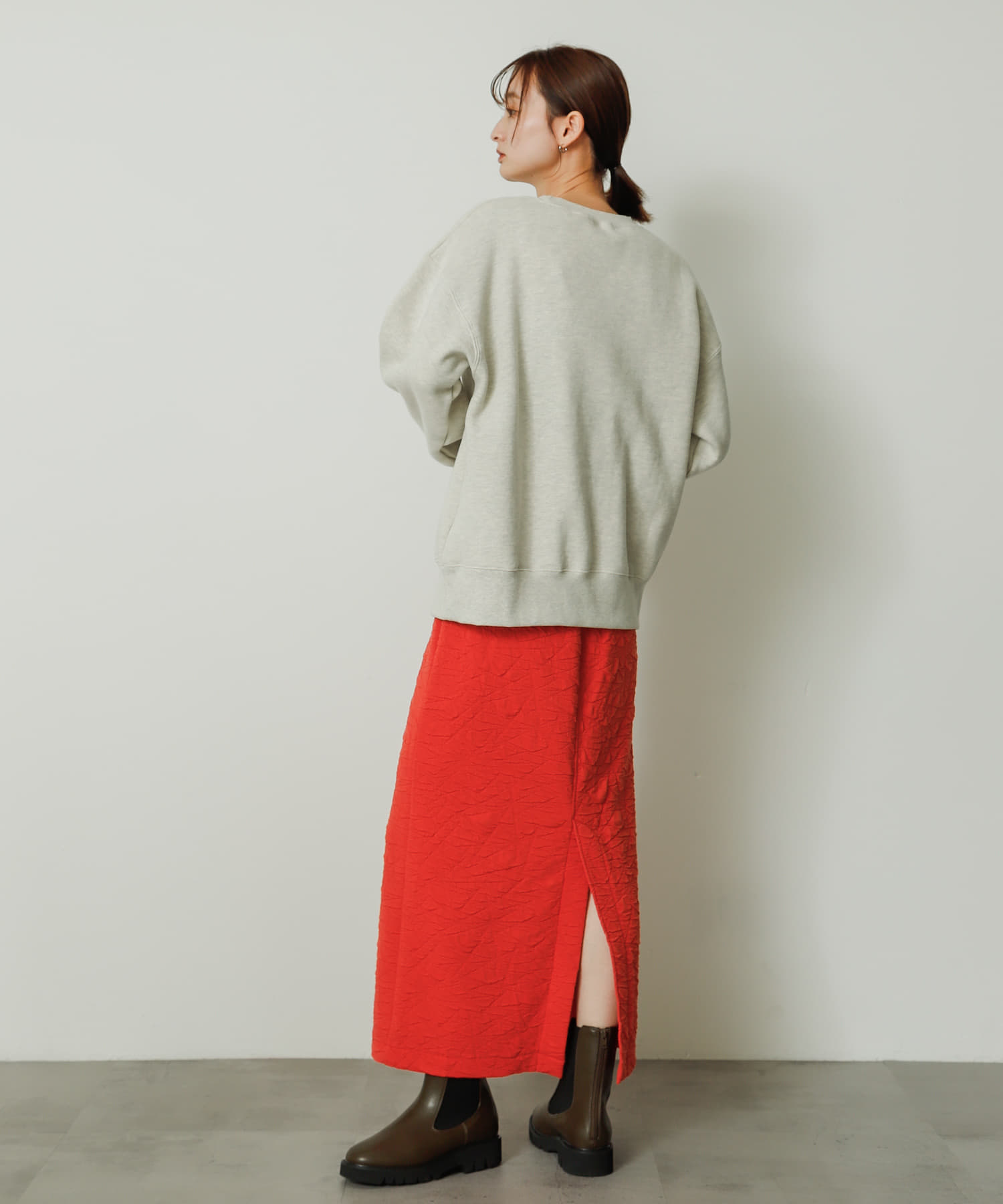 身長：169cm サイズ：one